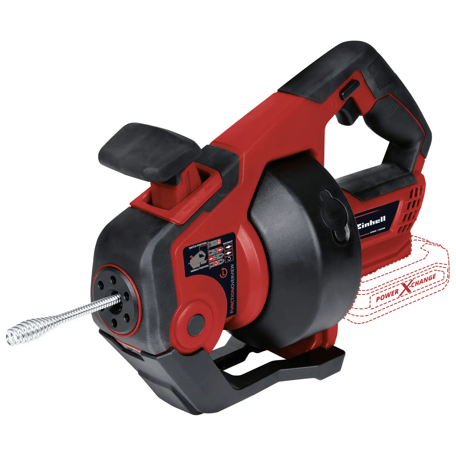 Einhell Akku-Rohrreiniger TE-DA 18/760 Li Solo 18 V