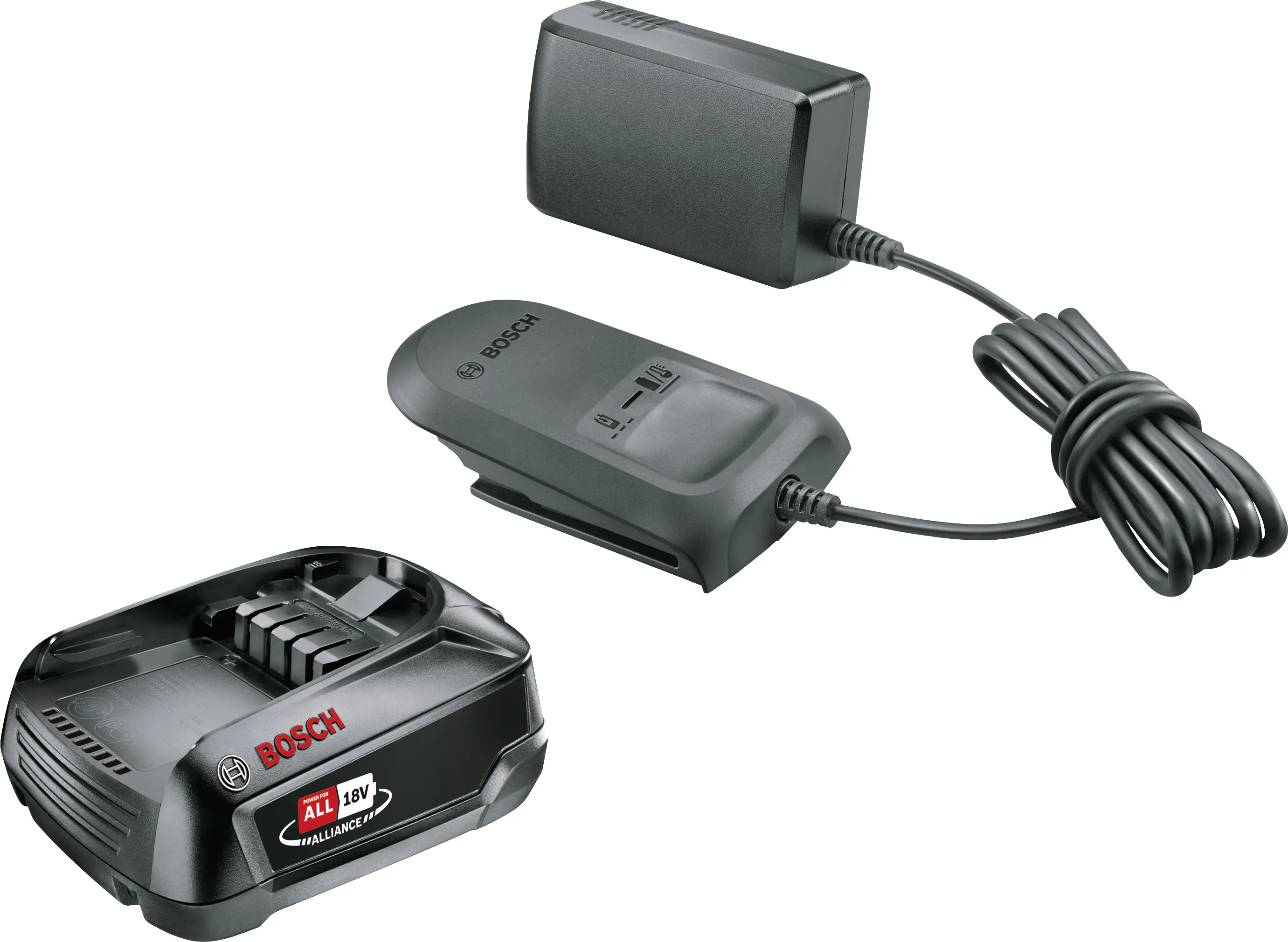 Bosch Akku Starter-Set 18 V 2,5 Ah Akku & Ladegerät