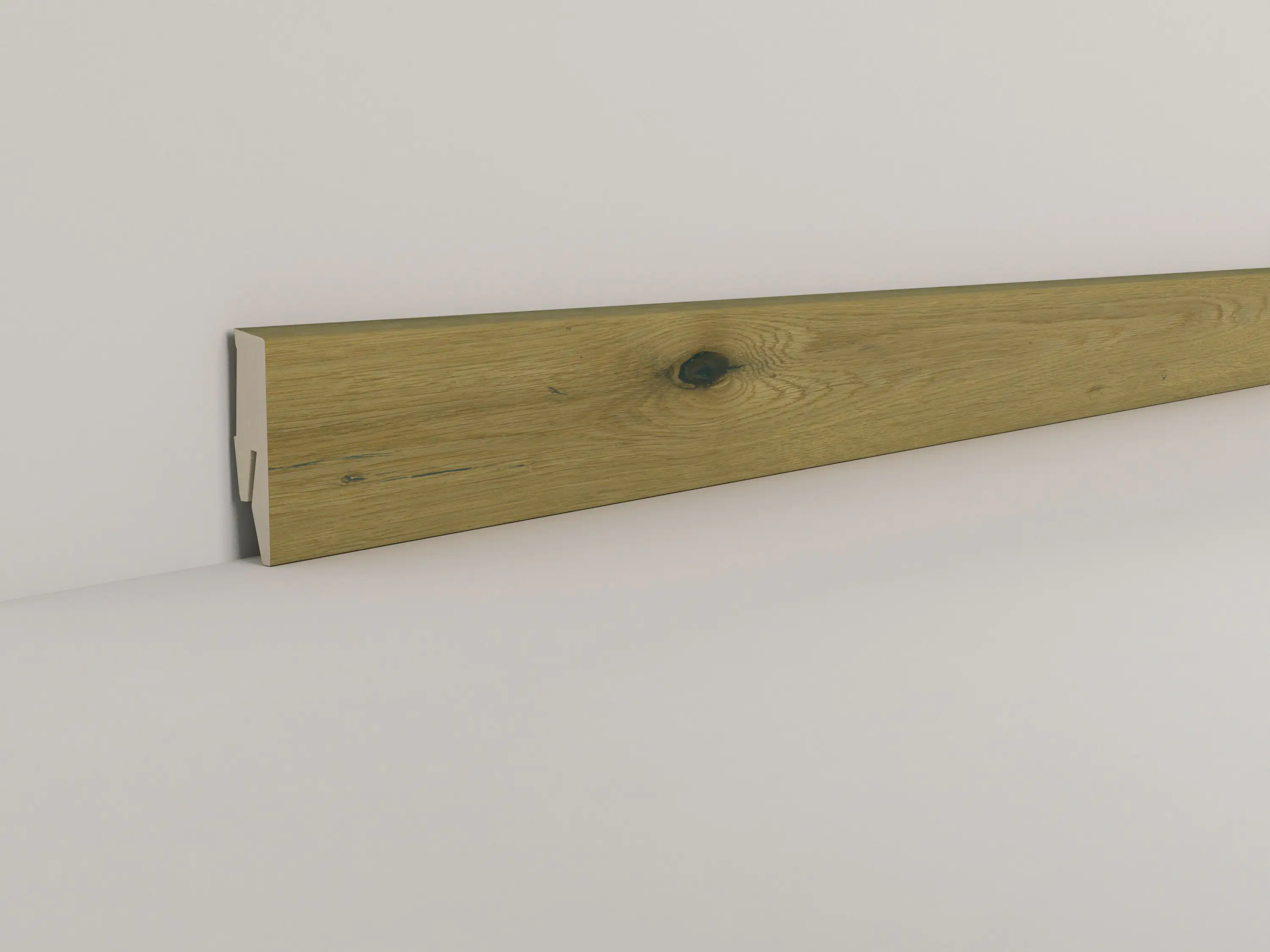 Classen Clip-Fußleiste 240 cm 58 x 19 mm Eiche Maifeld