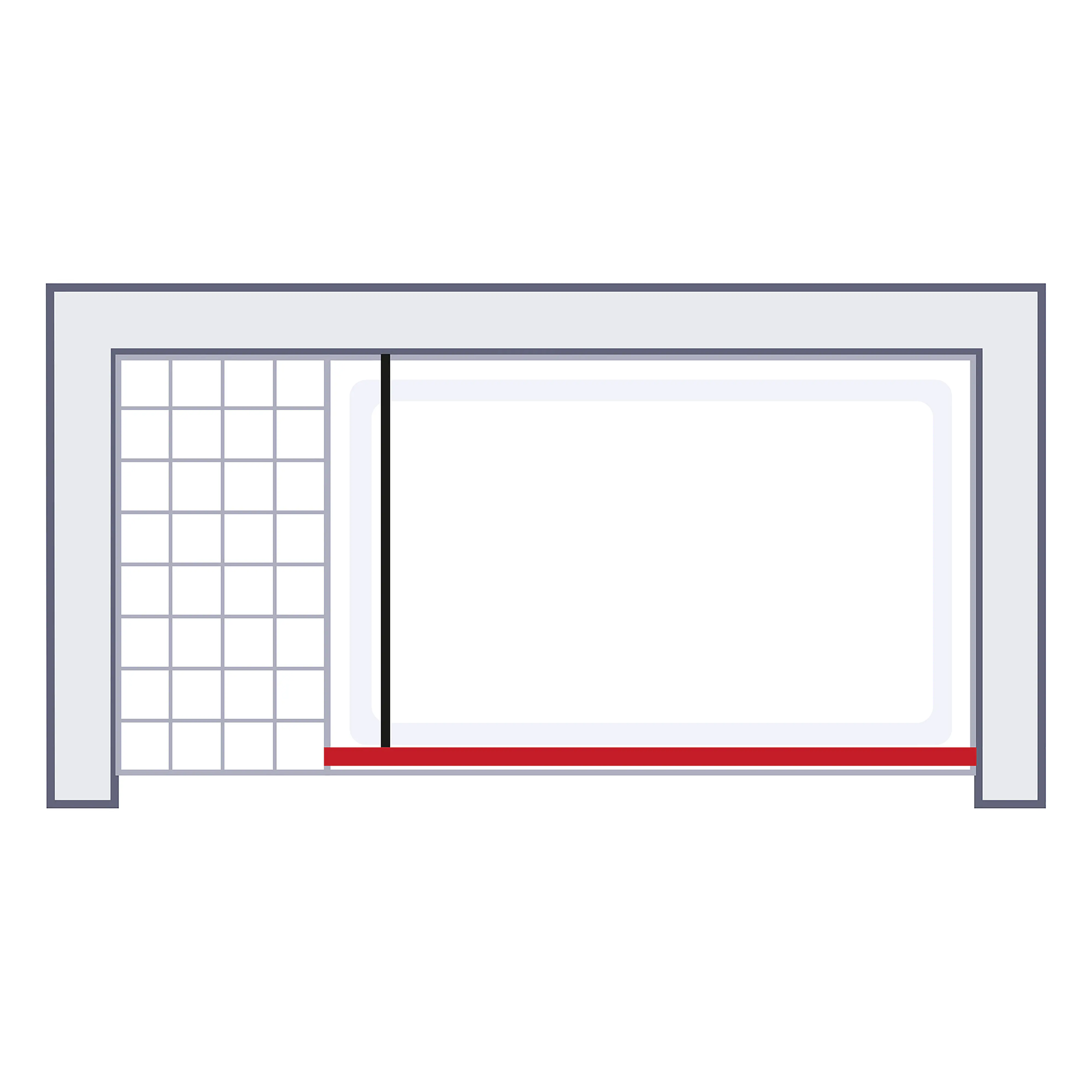Schulte Duschwand Toura Walk In 100 x 200 cm