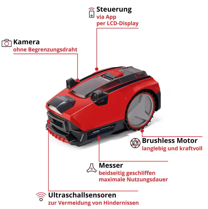 Einhell Mähroboter Freelexo Cam Plus 600