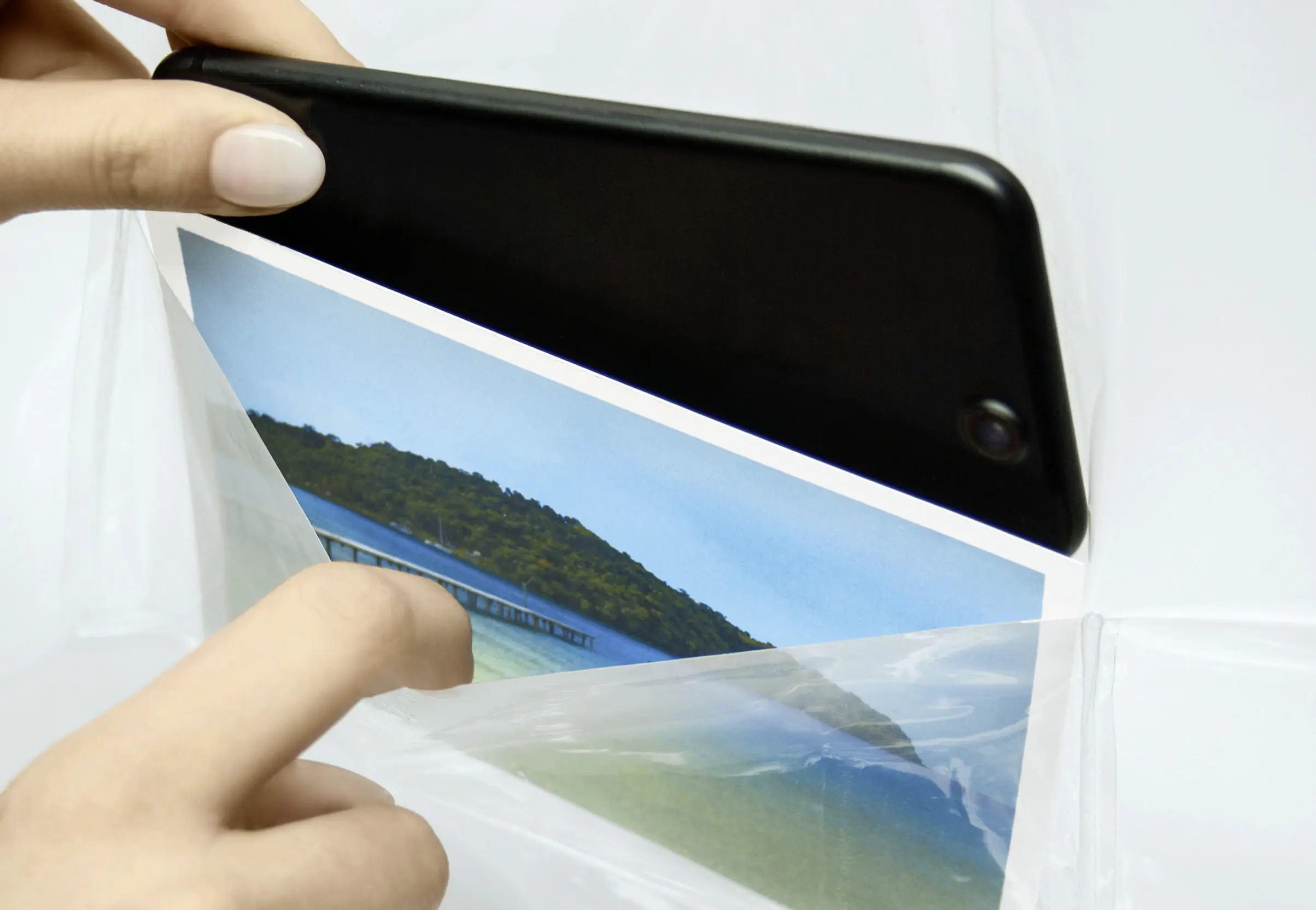 Kleine Wolke Duschvorhang transparent Pocket Clear 180 x 200 cm 