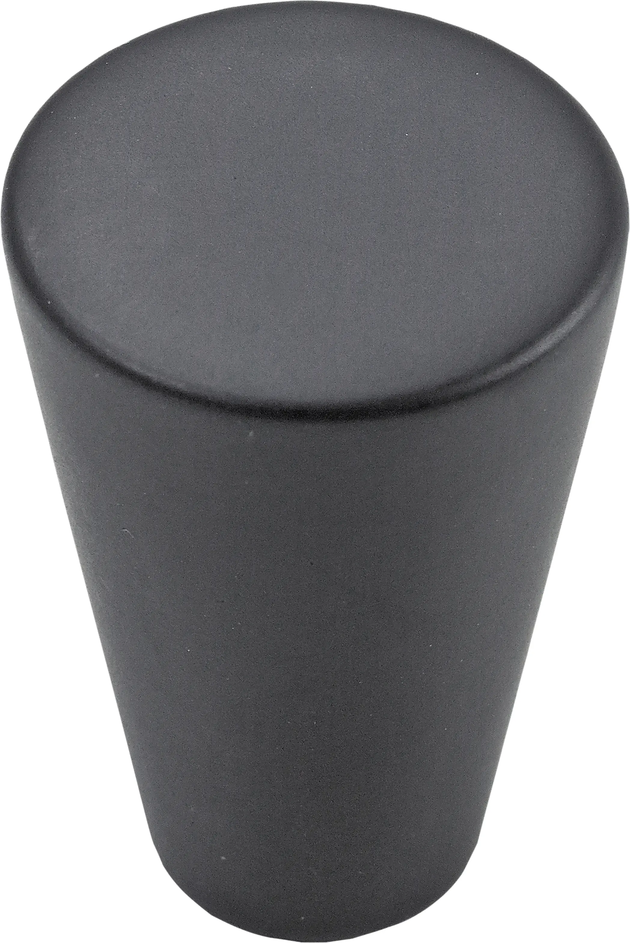 Hettich Möbelknopf Zinkdruckguss schwarz Ø 20,0 mm - 1 Stück