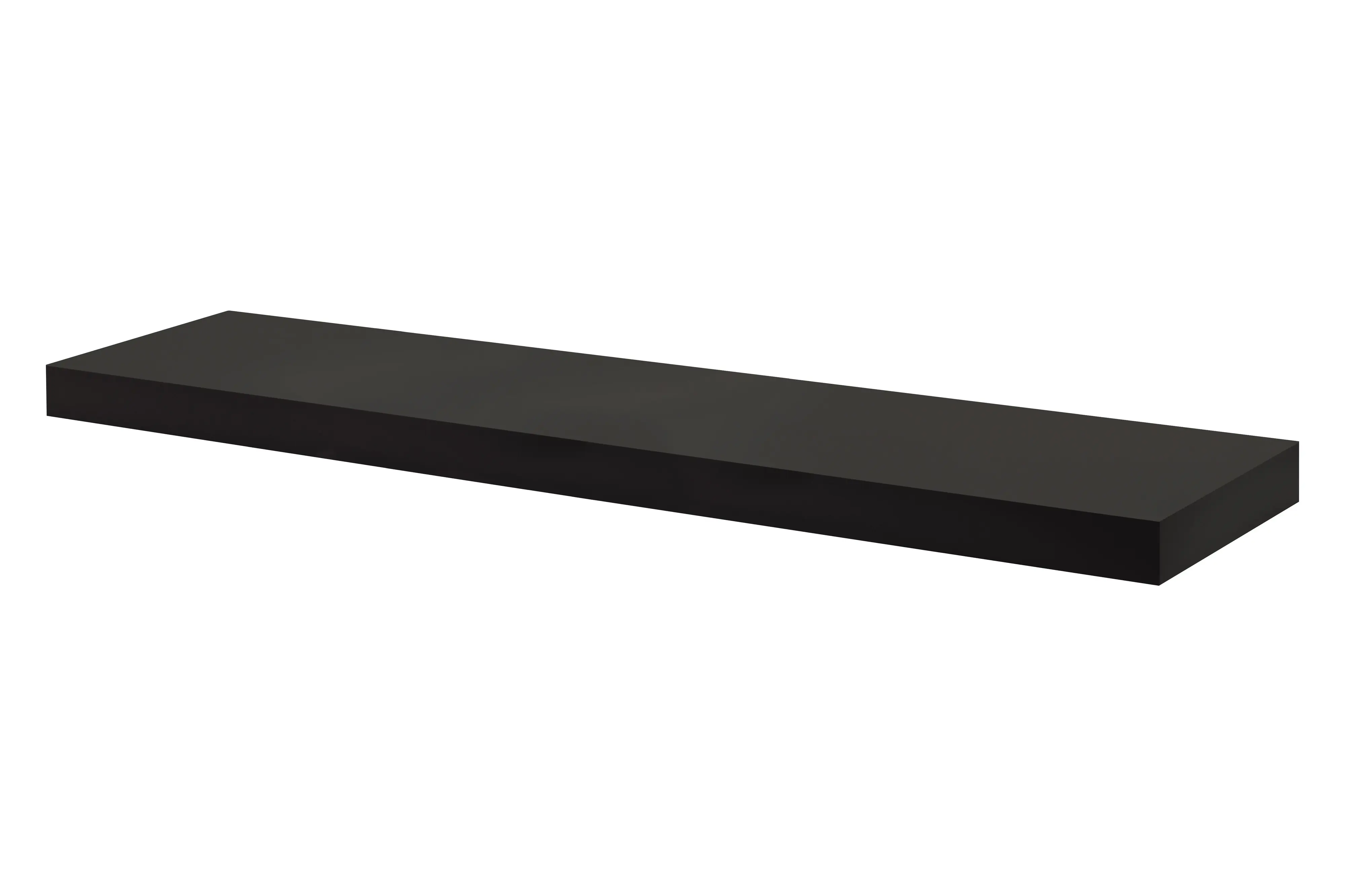 Dolle Wandregal 115 x 25 cm 50 mm schwarz