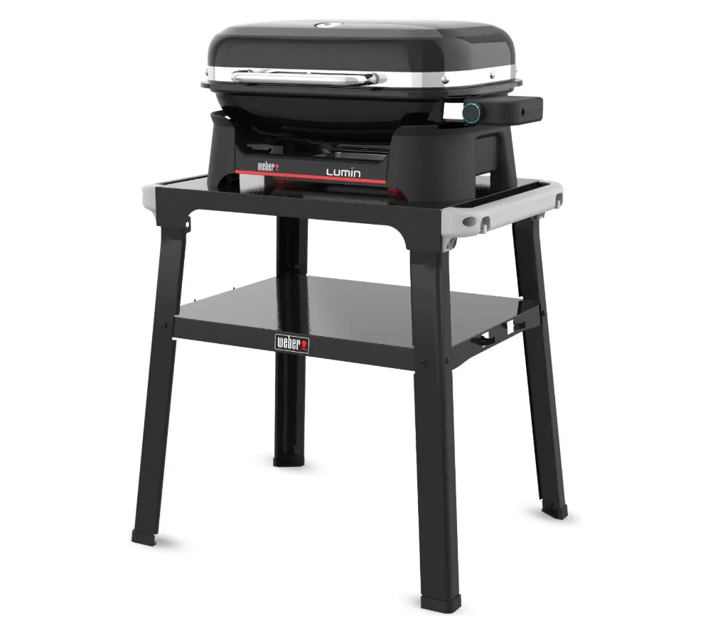 Weber Elektrogrill Lumin mit Stand Grillfläche: 49 x 33 cm