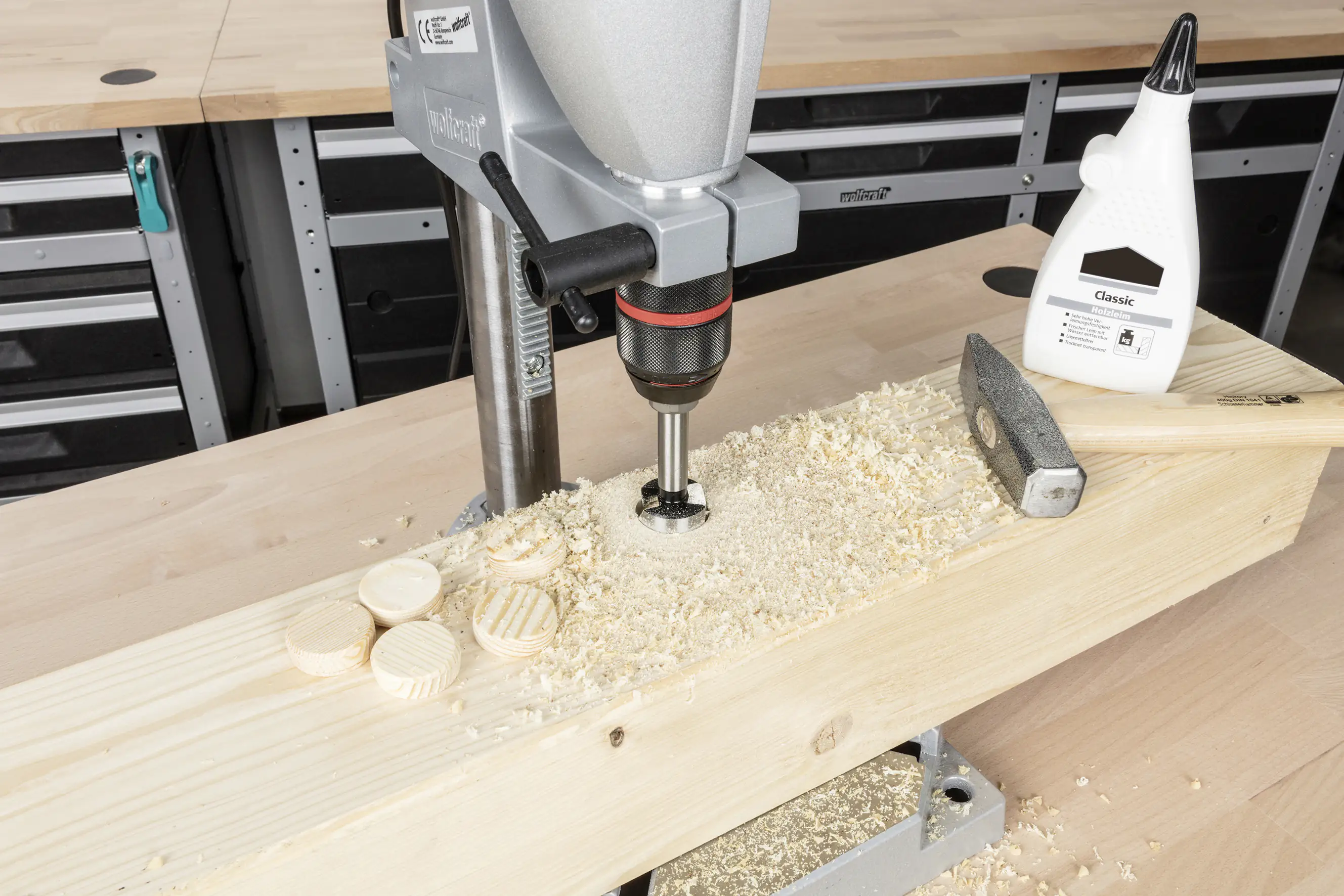 Wolfcraft Konusplättchen 15 mm