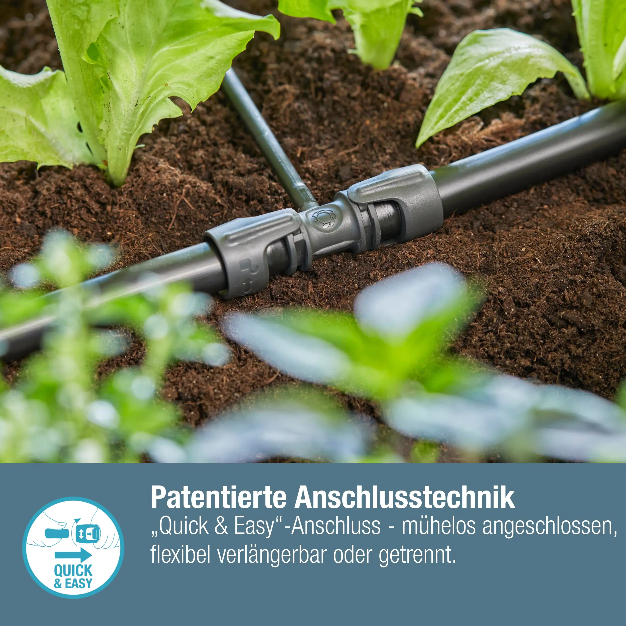 Gardena Verbinder, 13 mm (1/2") - 4,6 mm (3/16")