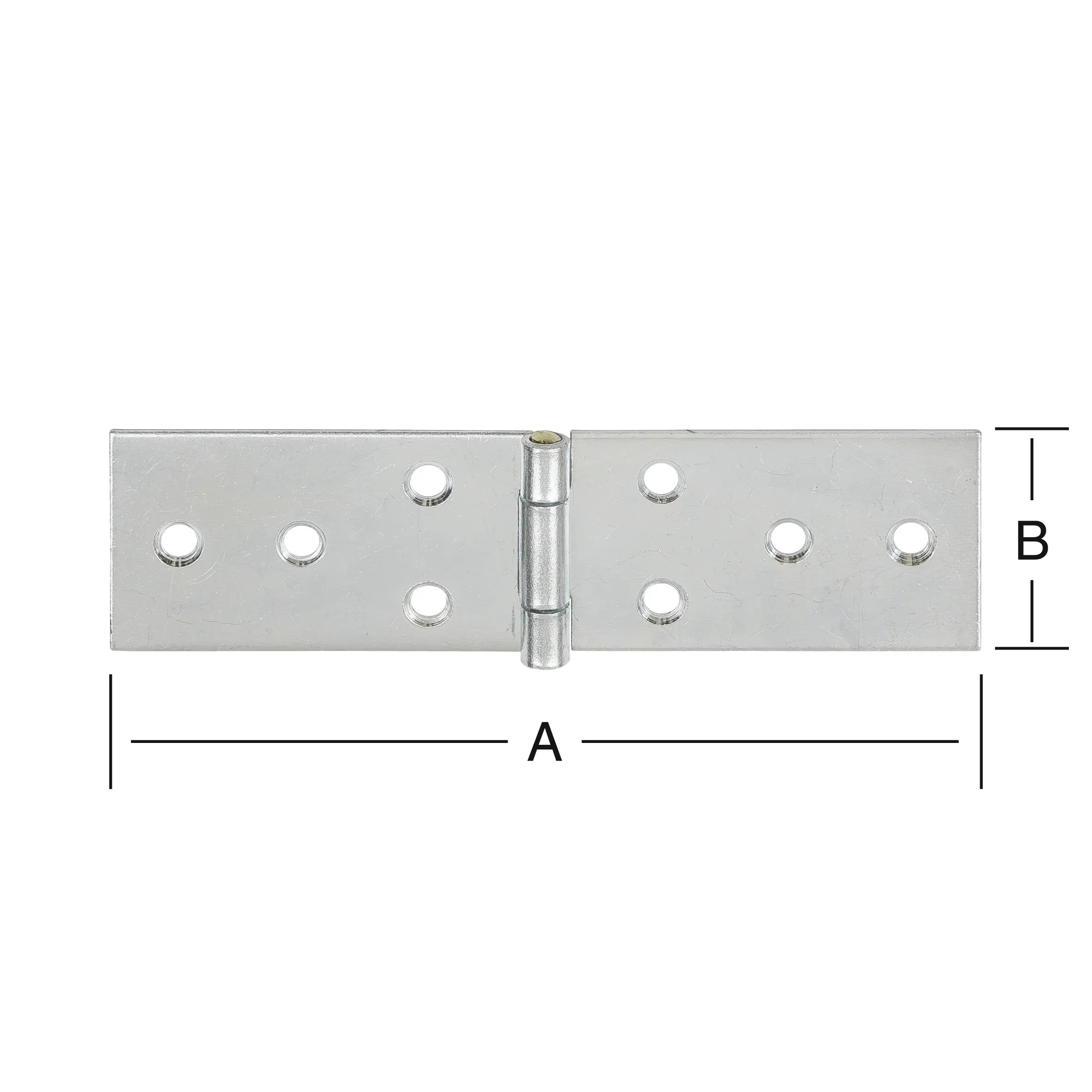 Vormann Breite Tischbänder verzinkt 180 x 40 mm