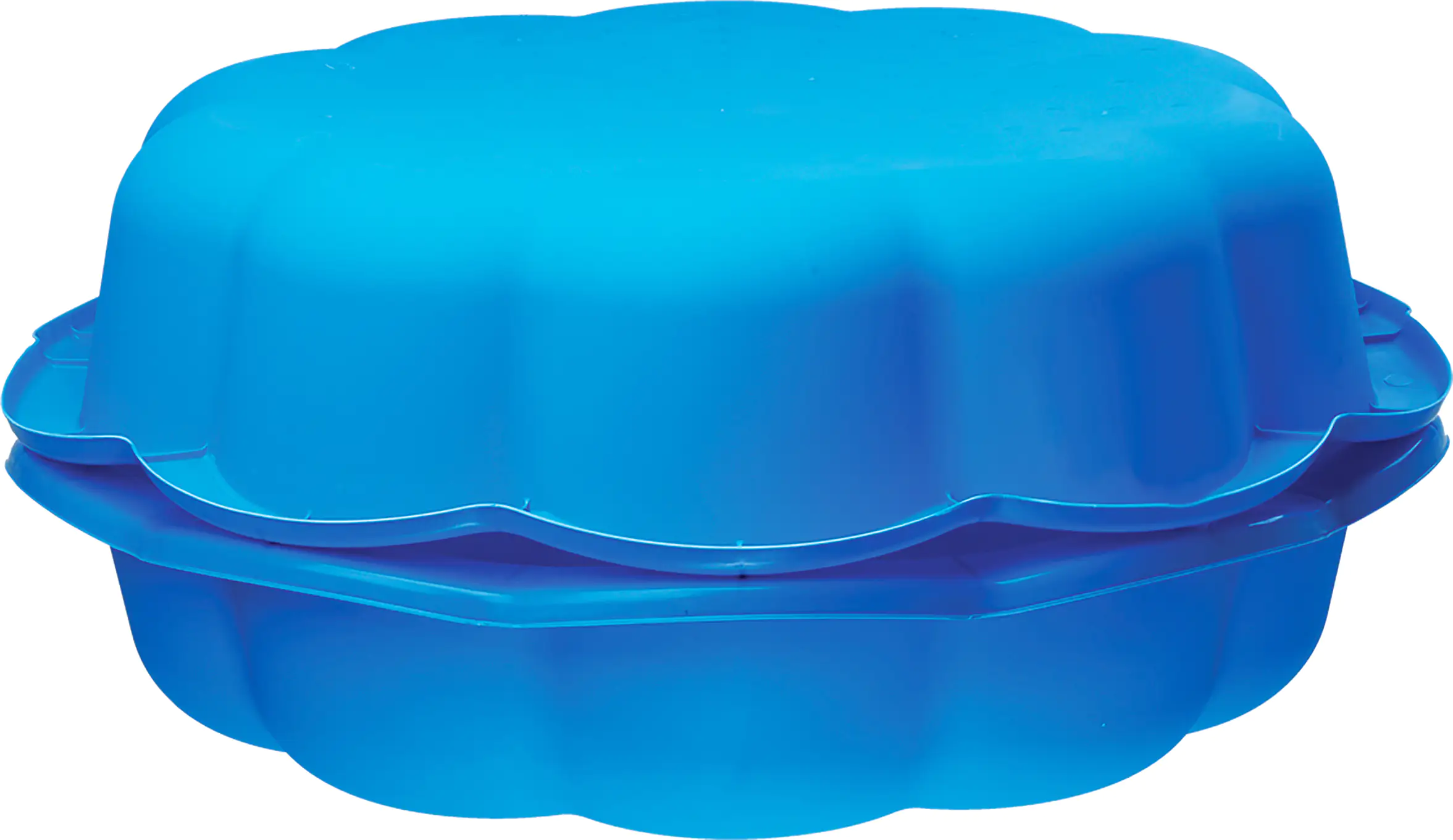 Sandmuschel Wassermuschel blau 2-teilig 94 x 91,5 x 21 cm