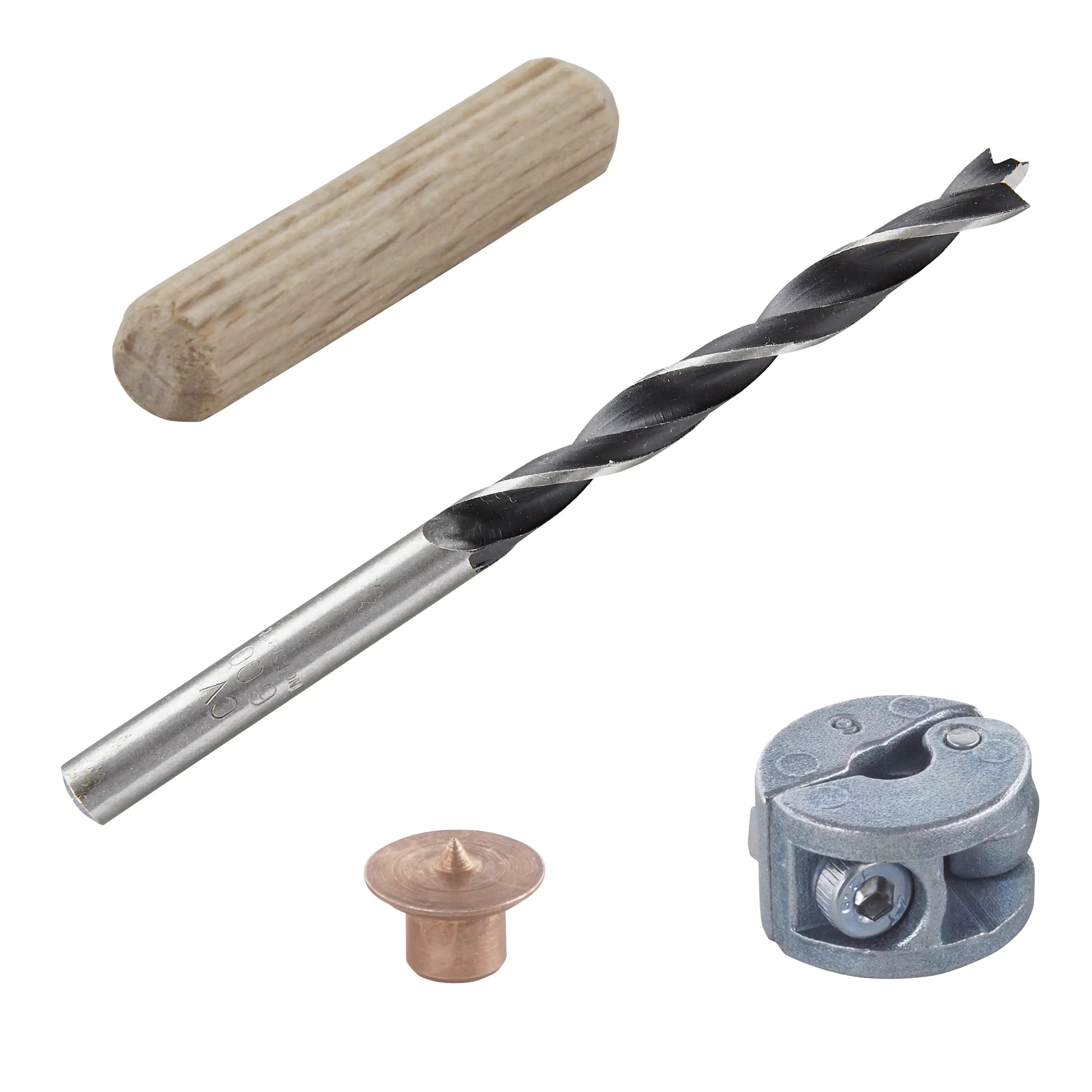 Wolfcraft Sortimentskasten 6 mm Dübel 31 teilig