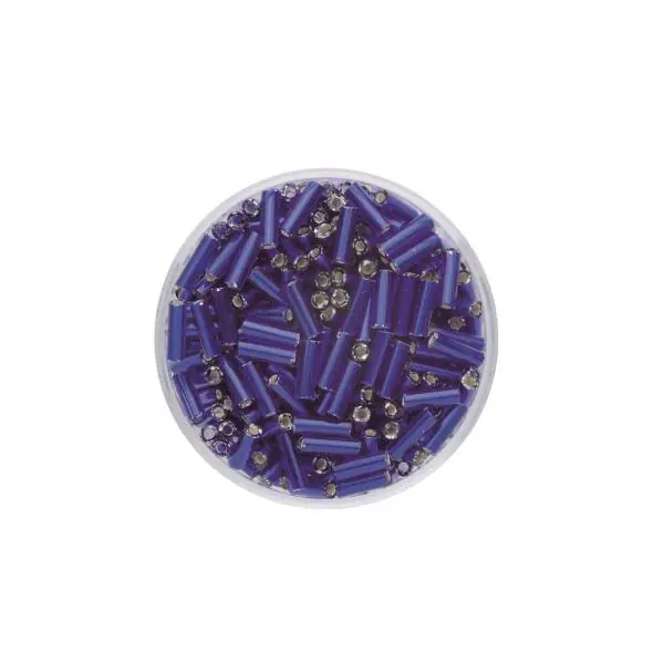 Glorex Stifte Silbereinzug 6 mm 17 g, Farbe: dunkelblau