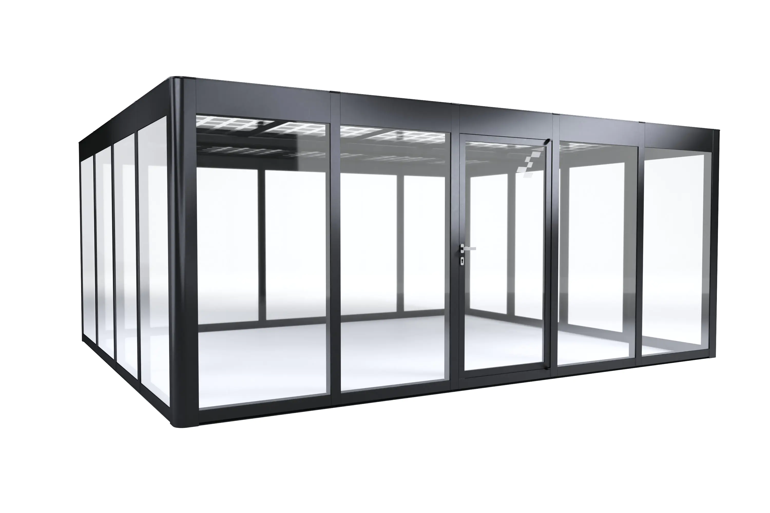 SunElements SunGarden Gartenhaus Energy 5.4 548 x 443 cm anthrazit-metallic