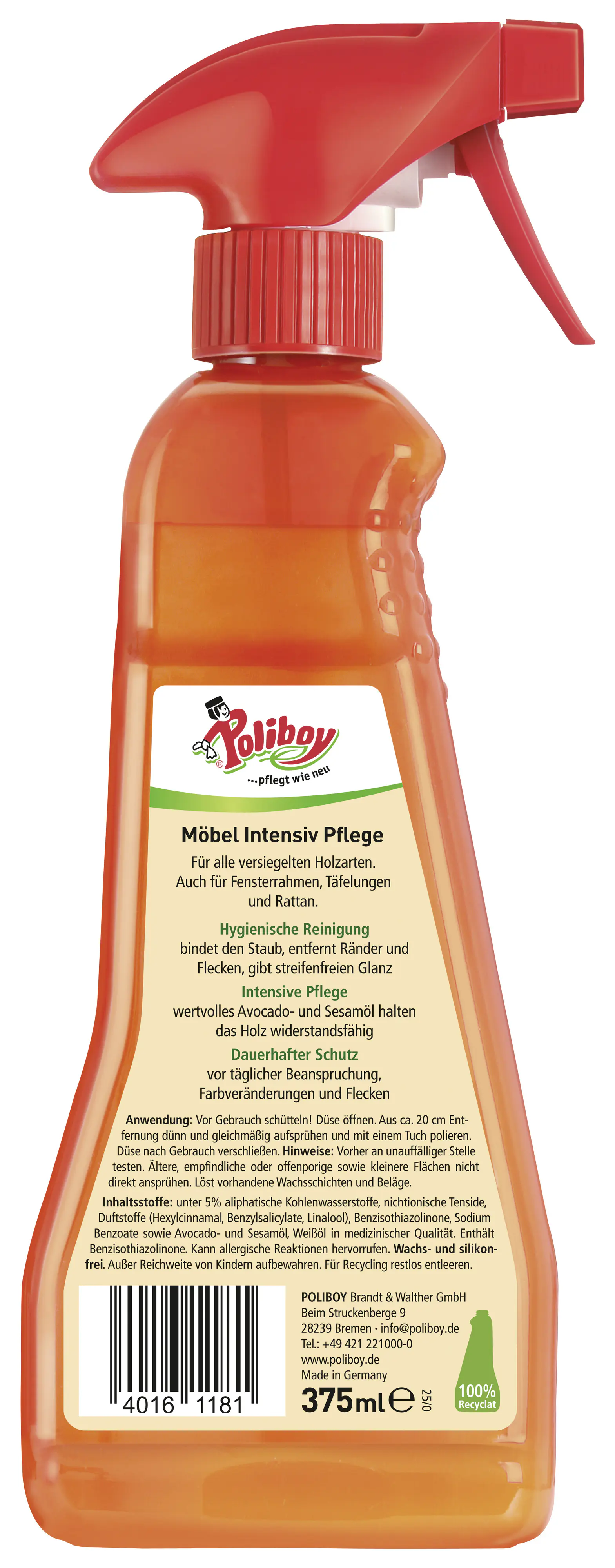 Poliboy Möbel Intensivpflege 375 ml