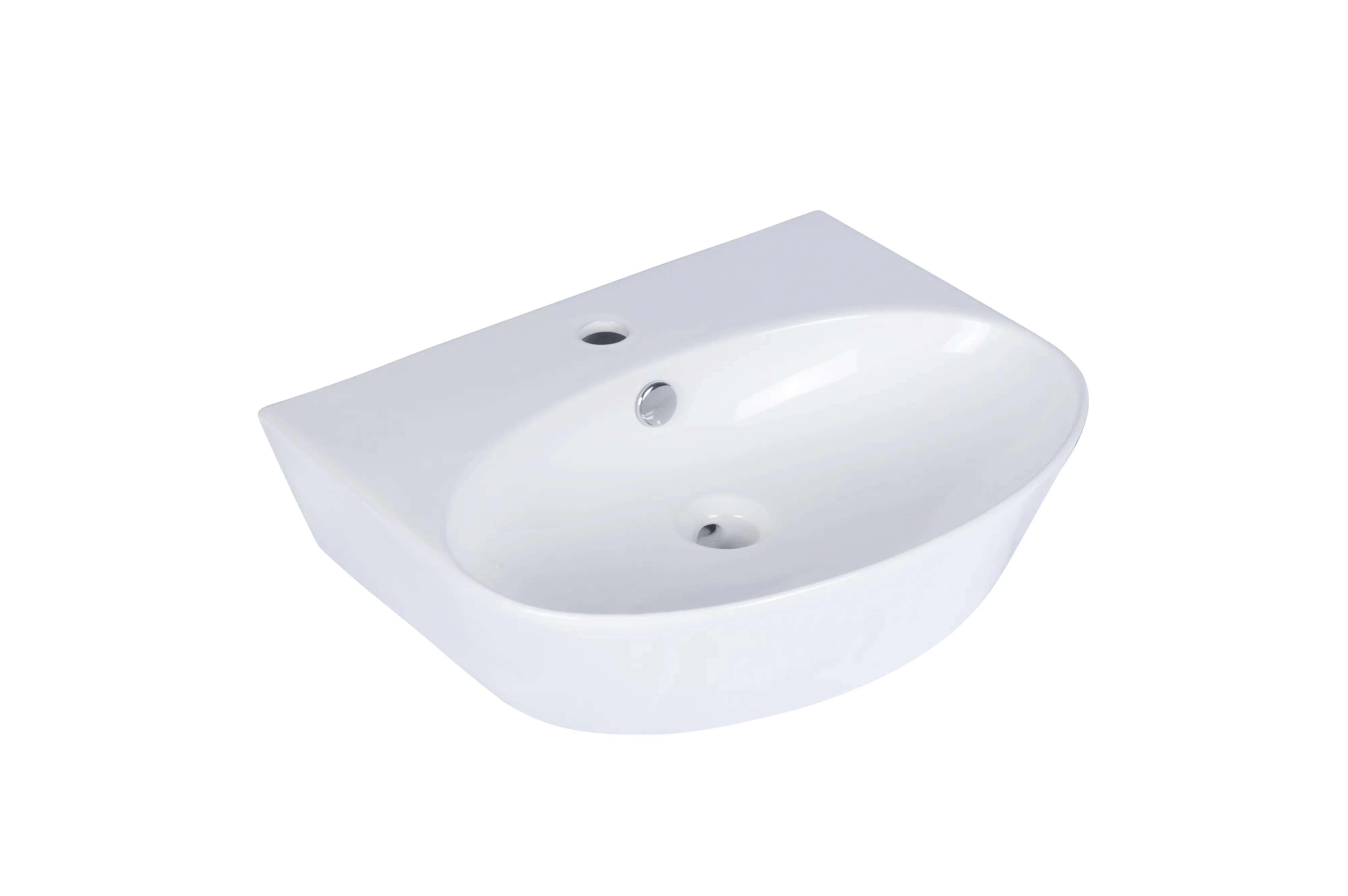 Primaster Waschbecken Keramik Amara 52 x 42 cm weiß
