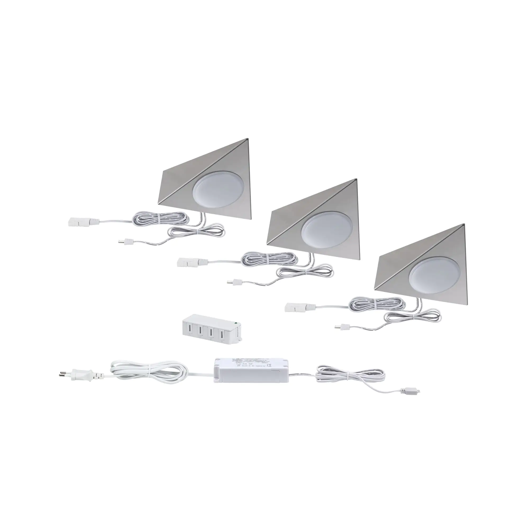 Paulmann Clever Connect Starter Set Trigo tunable White 3er Set