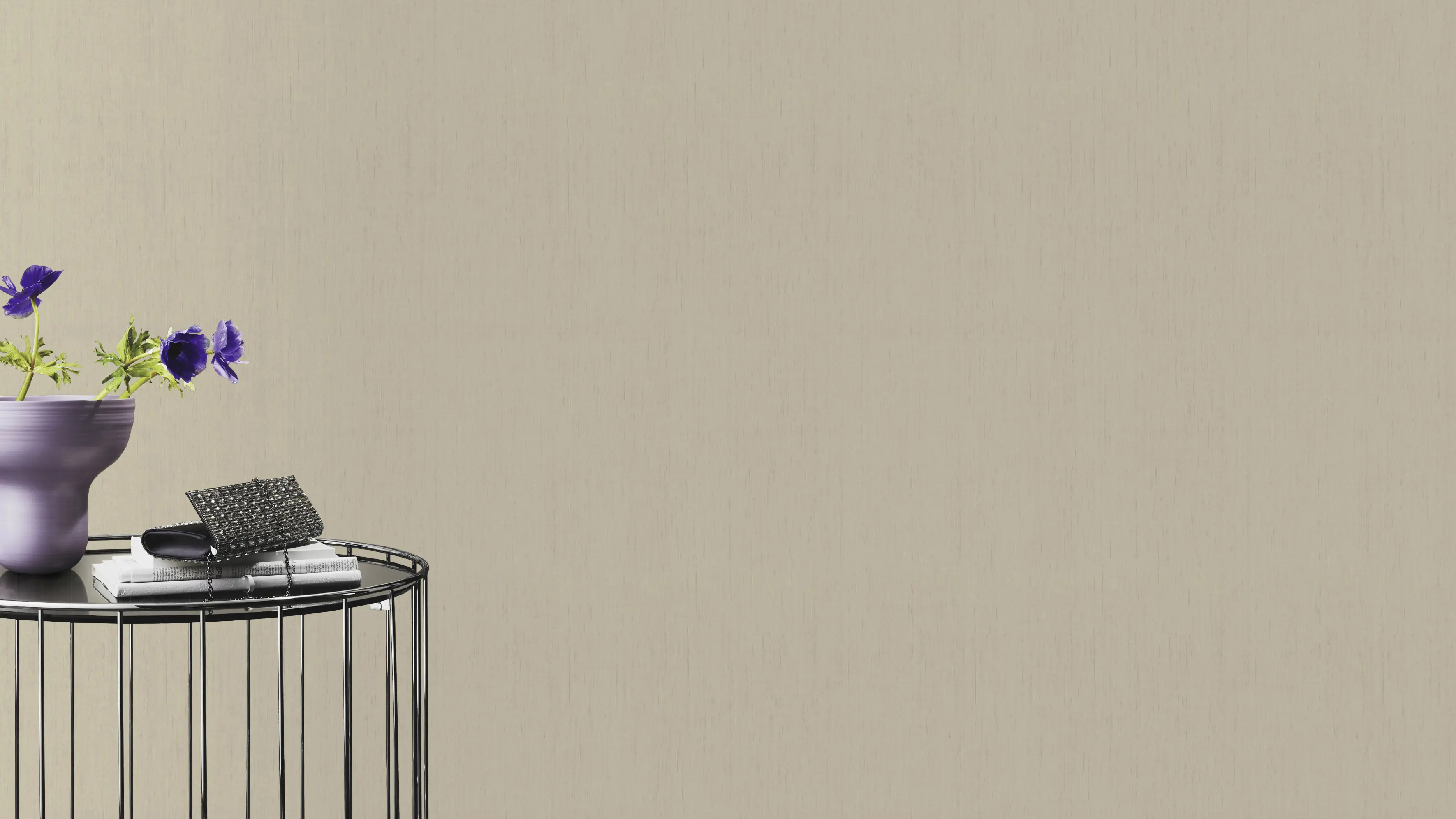 Rasch Vliestapete 746037 Beige-Dunkelbeige Uni 10,05 m x 0,53 m