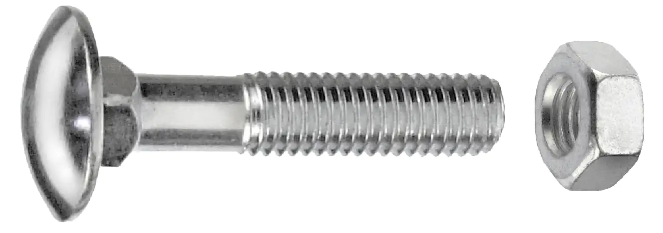 Connex Schlossschrauben M12 x 60 mm - 20 Stück verzinkt