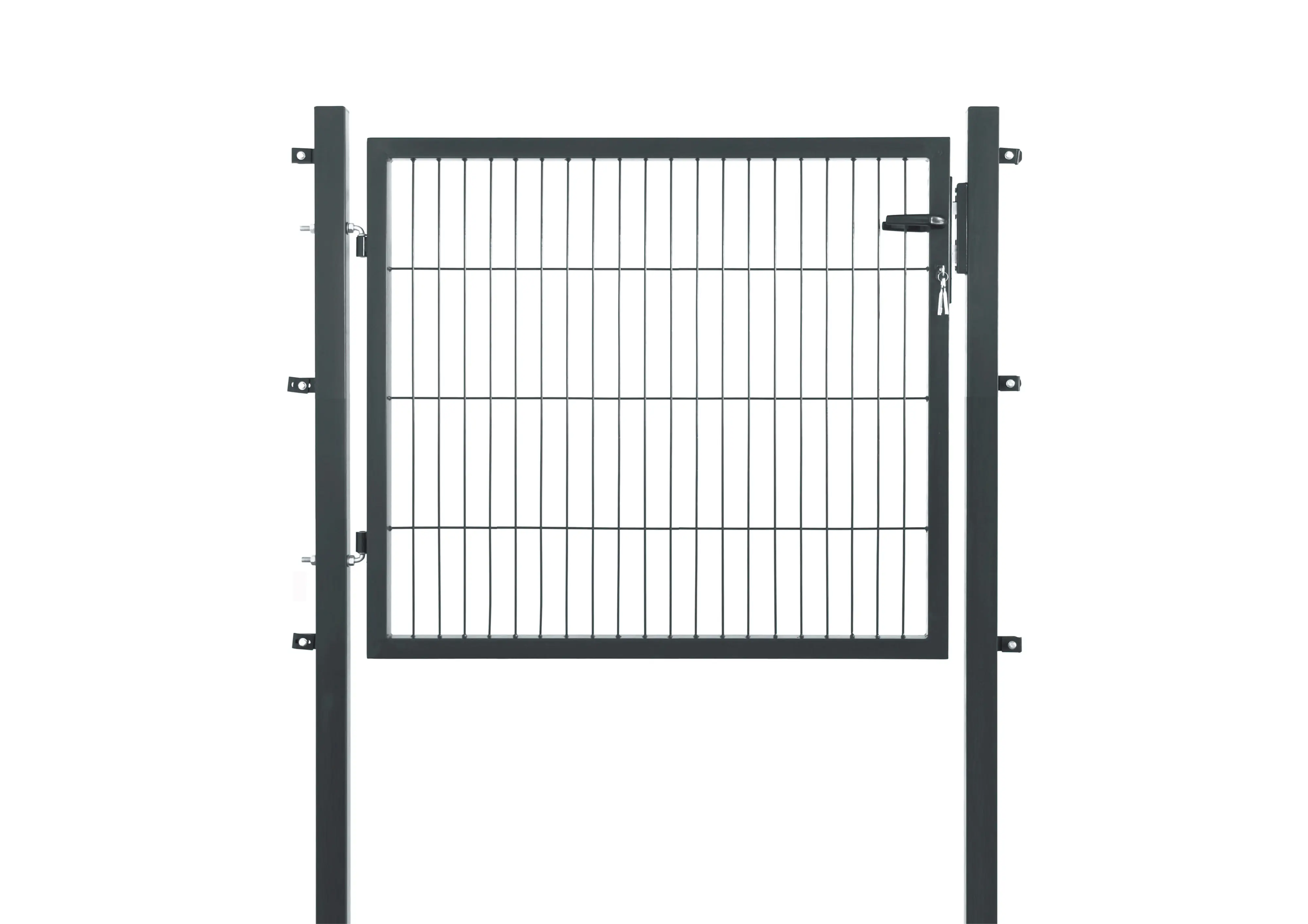 Floraworld Gartentor Comfort Plus 120 x 80 cm anthrazit
