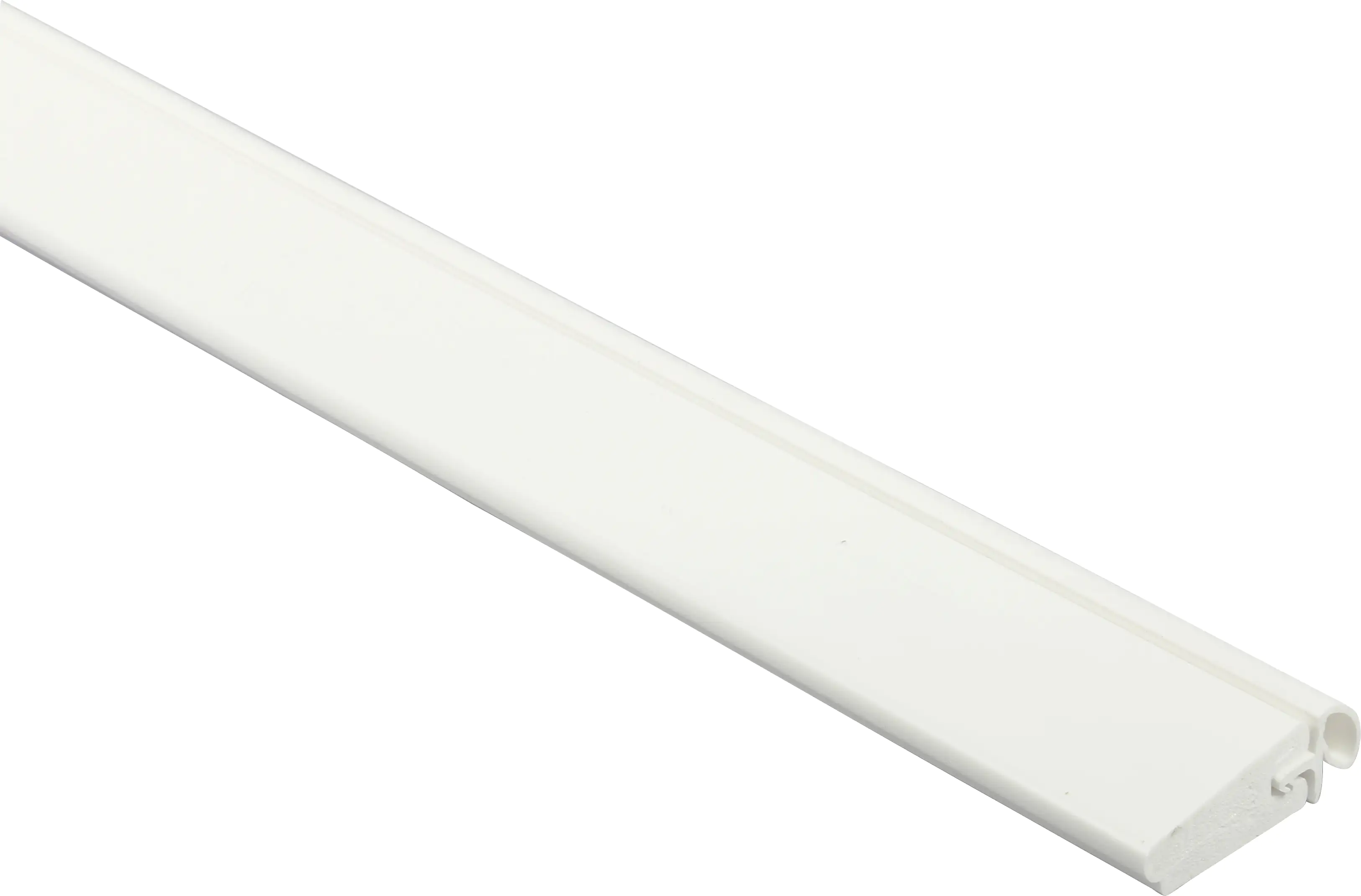 Primo Tür- und Fensterleiste 2,2 m 21 x 9 mm weiß mit Dichtung