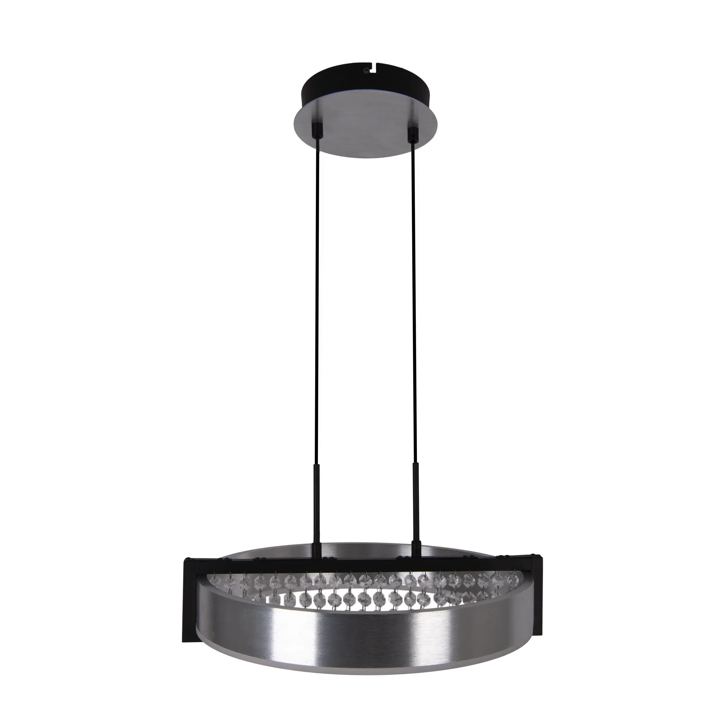 Light & More LED Pendelleuchte Steel 30 W Aluminium warmweiß-kaltweiß