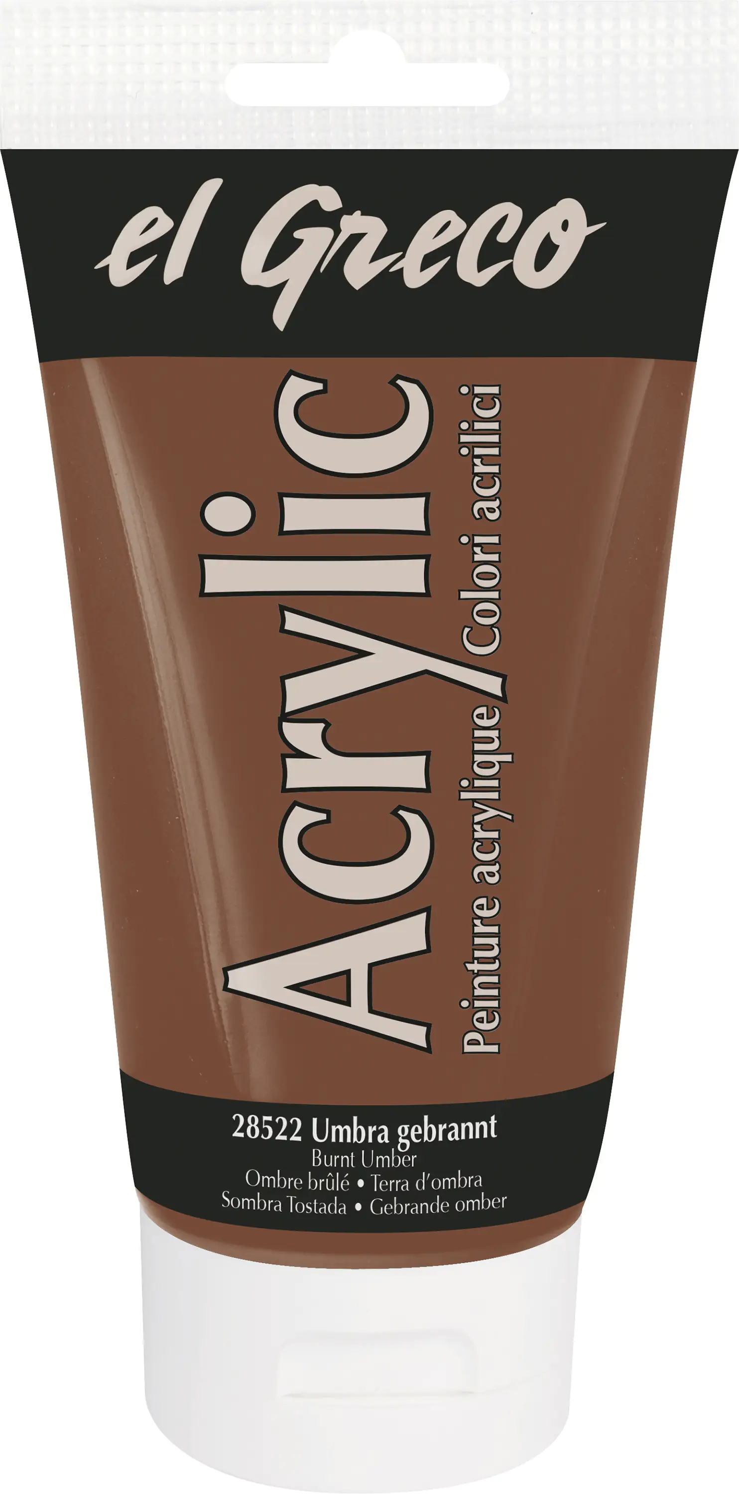 Kreul el Greco Acrylic Tube umbra gebrannt 150 ml