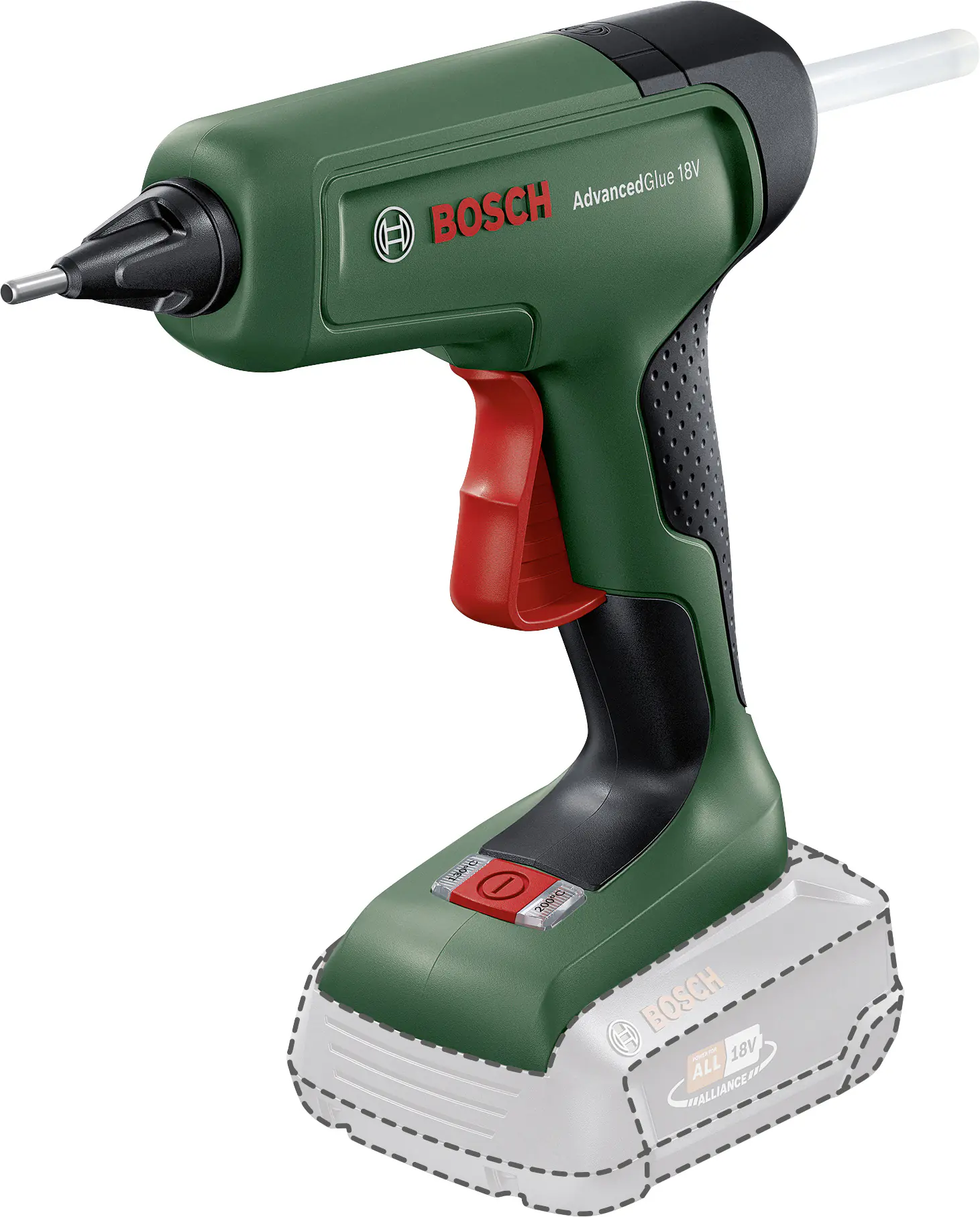 Bosch Akku-Heißklebepistole AdvancedGlue 18 V Solo