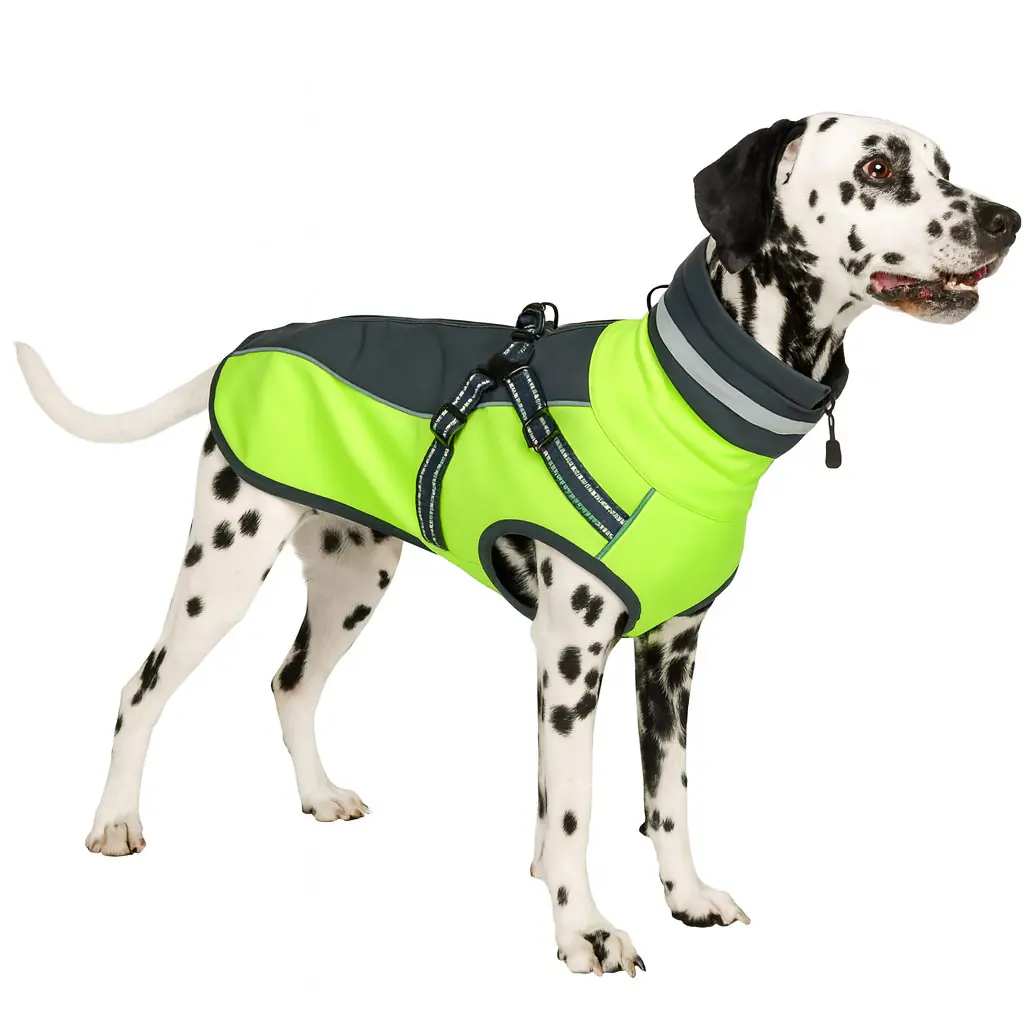 Nobby Hundemantel Meta 2 in 1 hellgrün-grau
