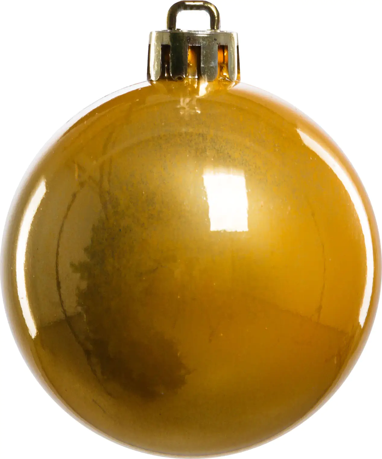 TrendLine Weihnachtskugeln bruchfest, langlebig Ø 6 cm gold 25 Stück