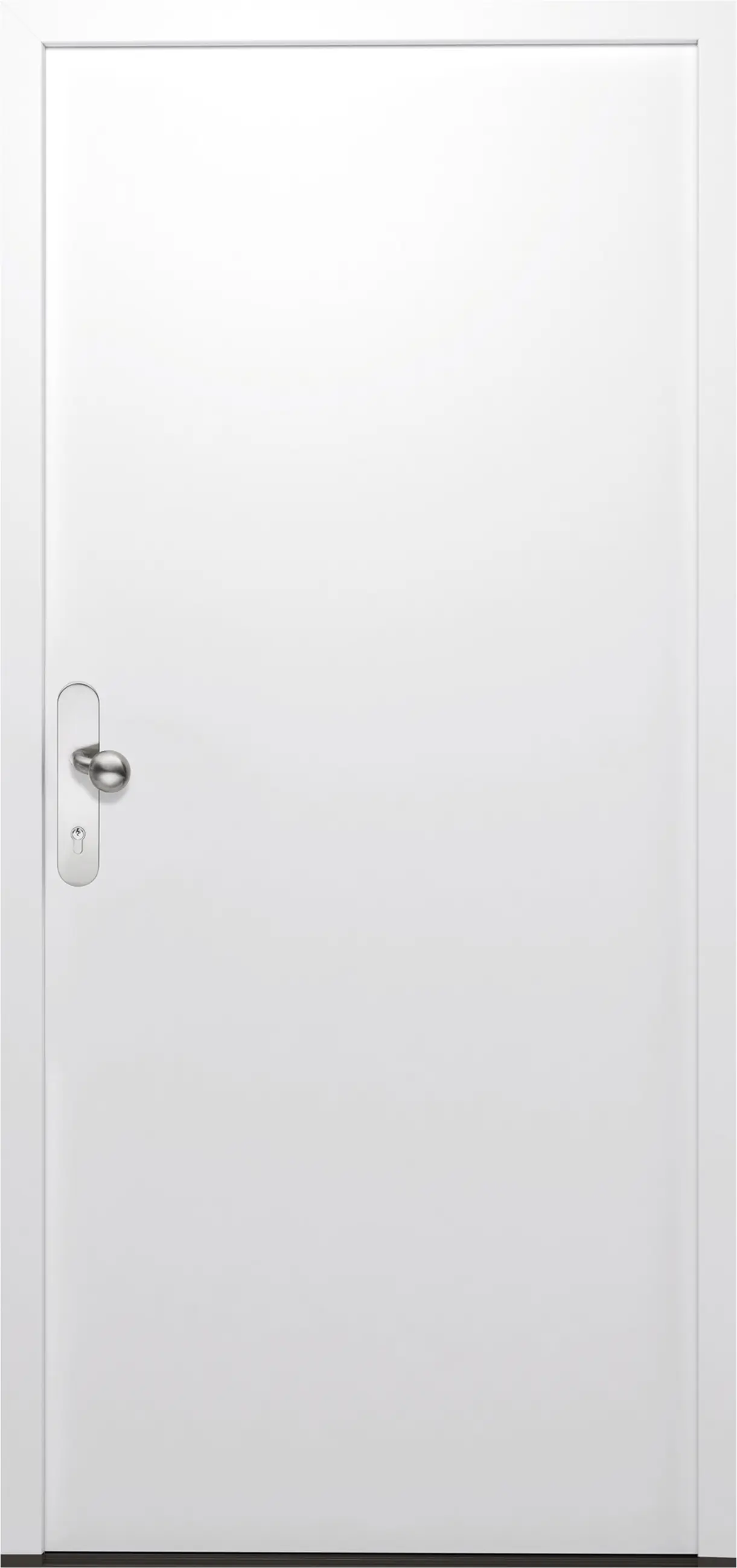 Hörmann Sicherheitstür KSI Thermo46 RC2 weiß 100 x 200 cm Links