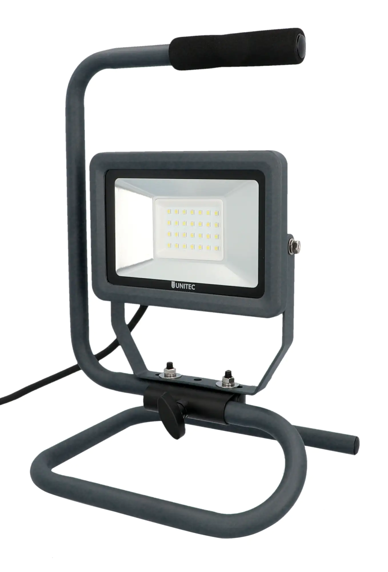 UniTec LED Baustrahler anthrazit tragbar 21 W 2550 lm 