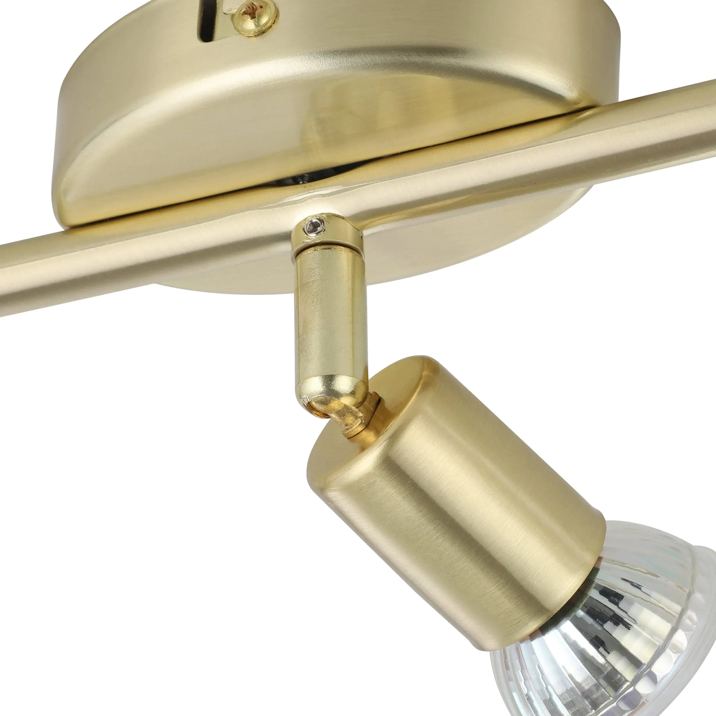 Eglo 3er LED Spot Buzz messing 48,5 x 6,5 cm GU10, messing gebürstet