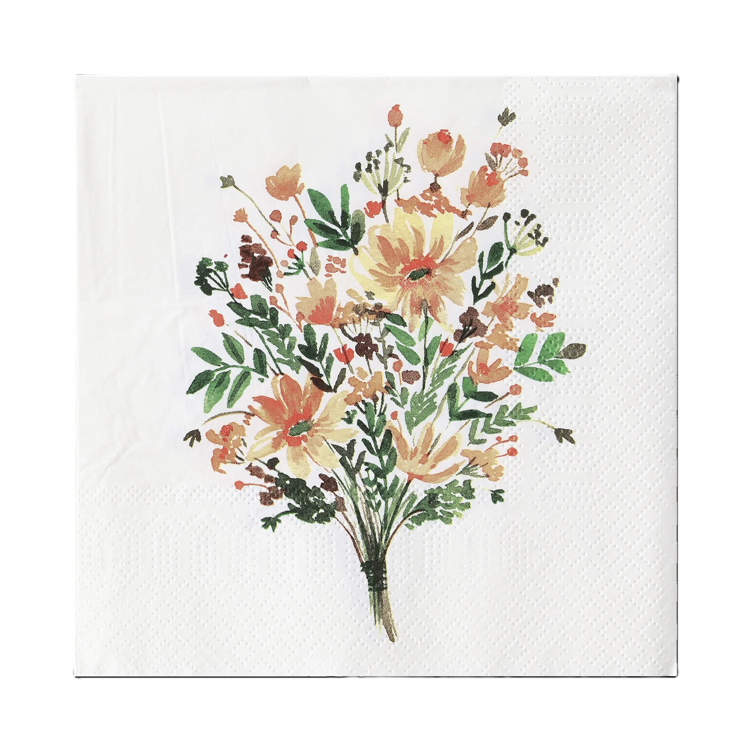 Eglo Servietten Motiv Blumenstrauß Mahuli bunt 17 x 17 cm - 20er Pack