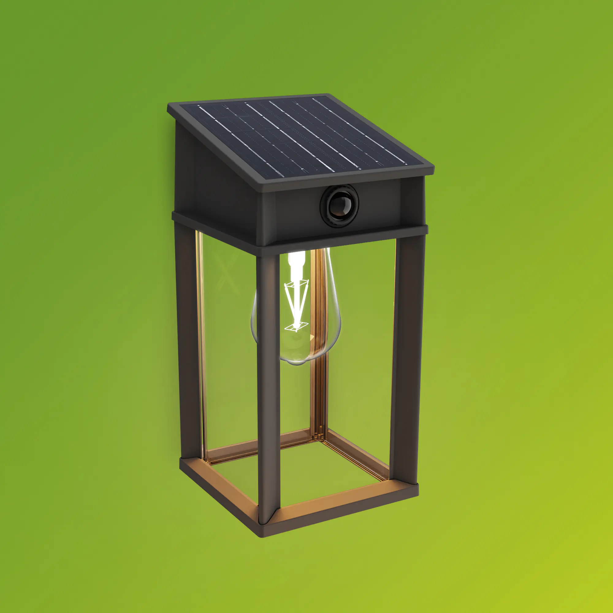 Philips Solar Wandleuchte Geri 33,5 x 18 x 18 cm warmweiß