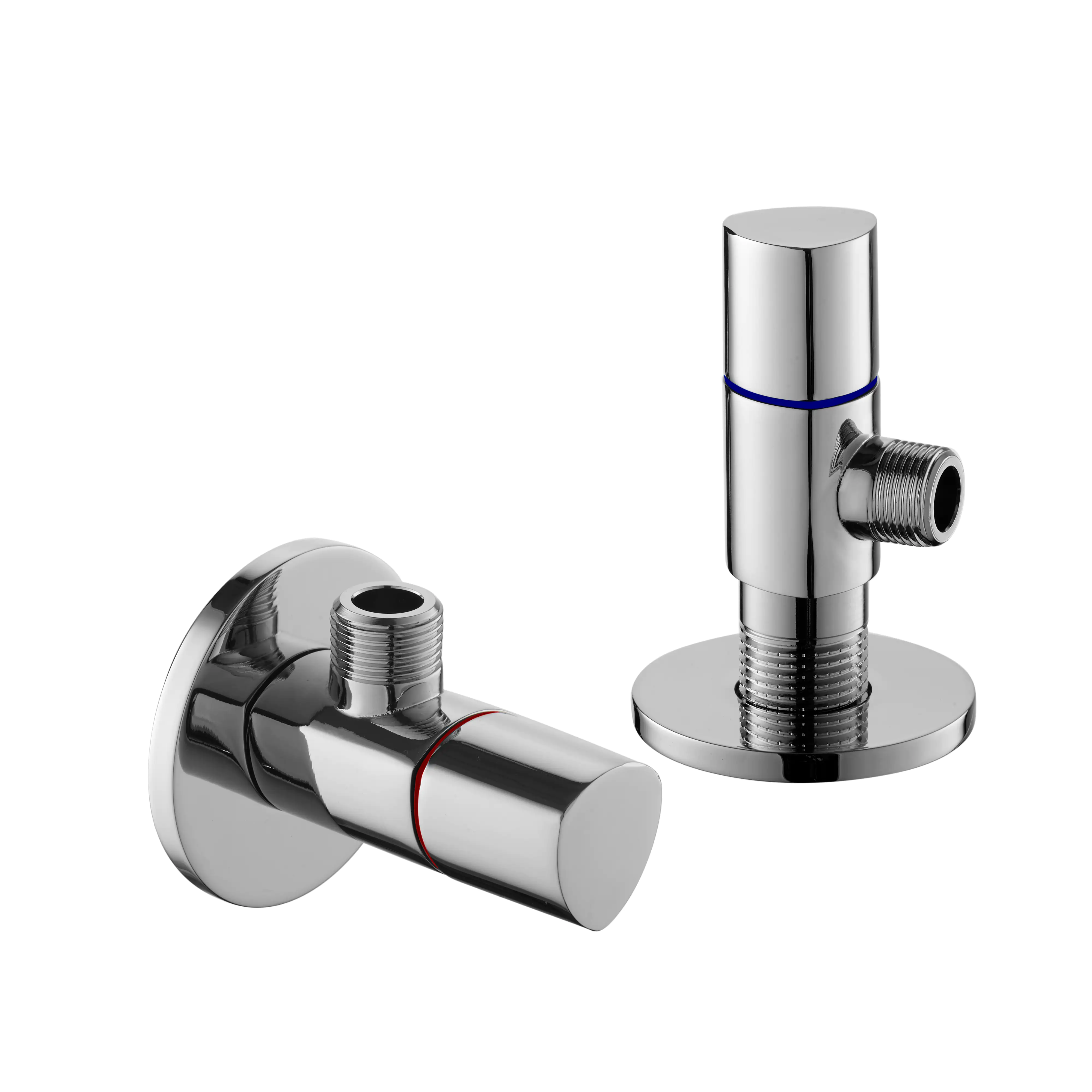 Primaster Design Eckventil 1/2" x 3/8" Relax chrom 2er Set