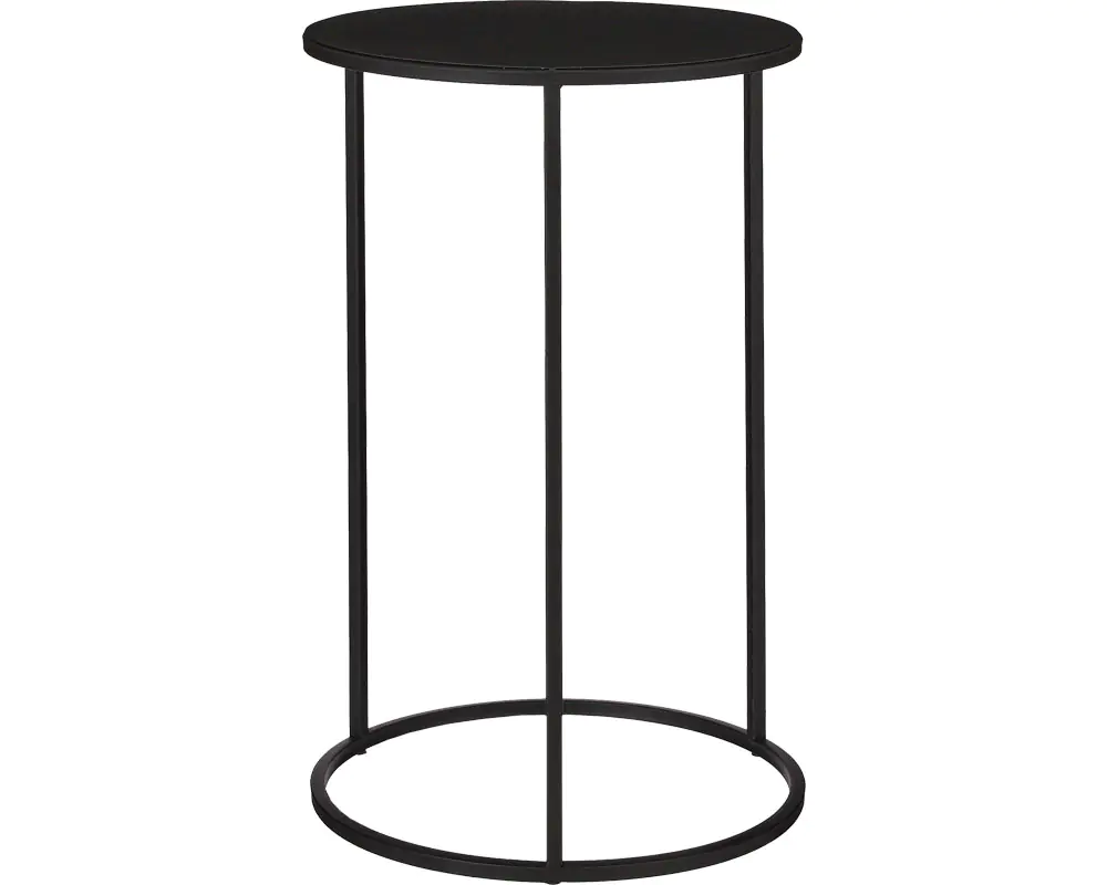 Mica Beistelltisch Quinty Ø 32 x H 50 cm schwarz