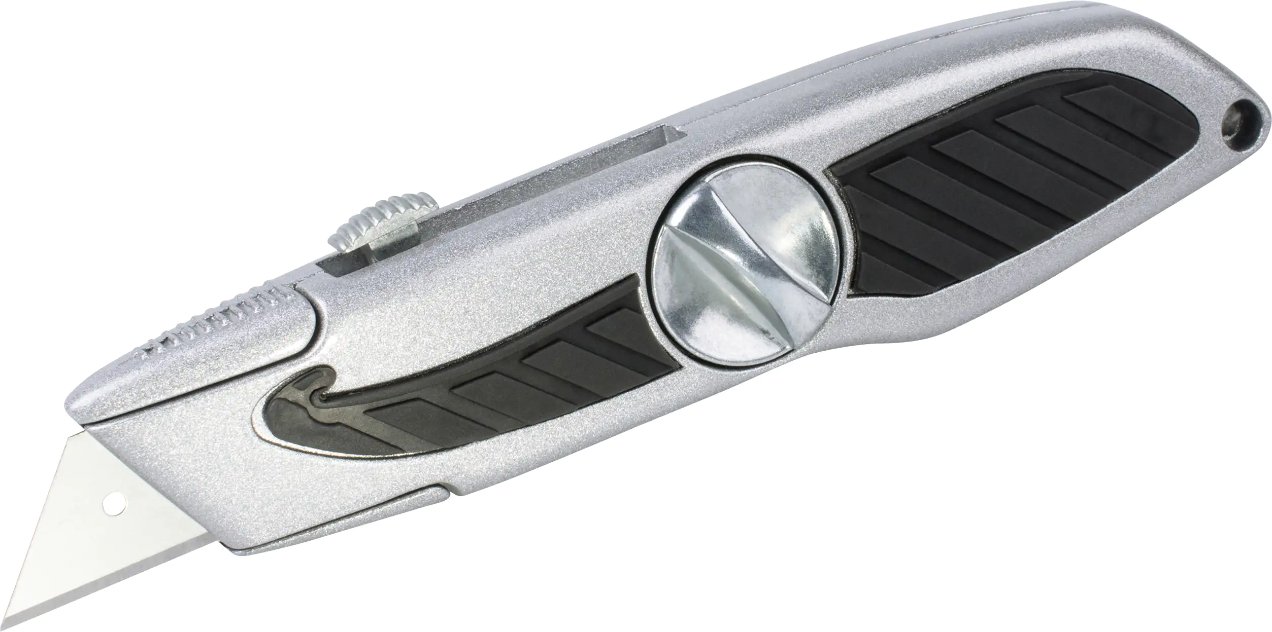 Wolfcraft Cuttermesser inkl. 1 Ersatzklinge Metallgehäuse