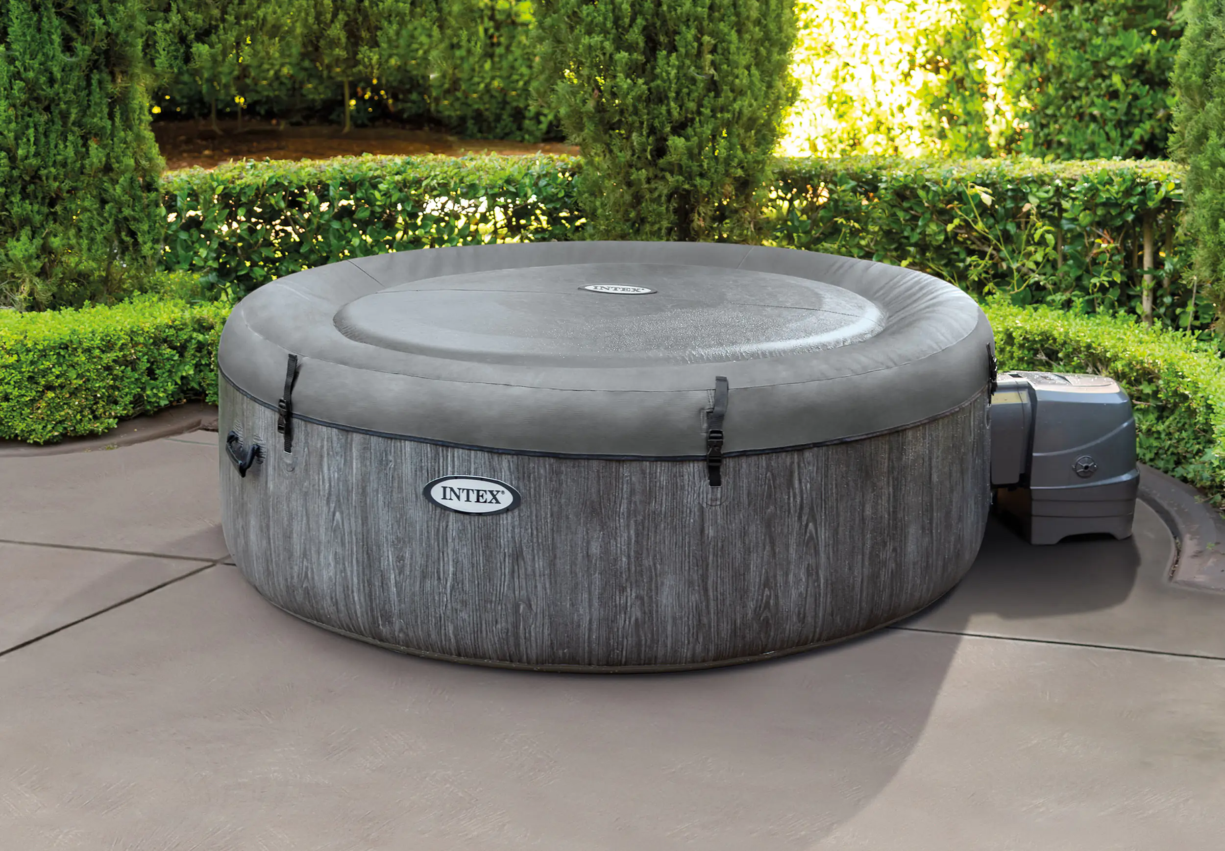 Intex Pure SPA Bubble Massage Greywood Deluxe Ø 196 x 71 cm