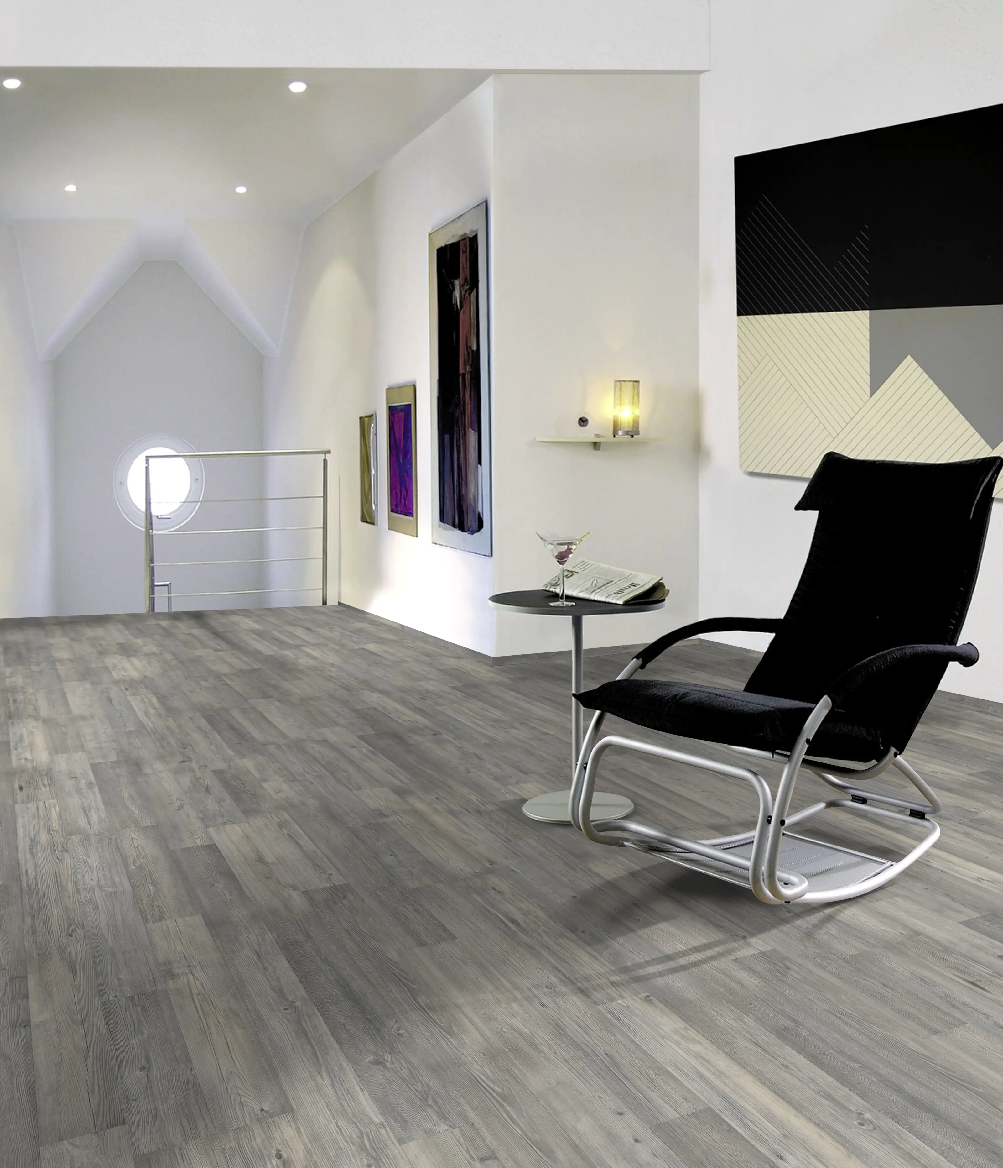 Classen Laminat Edition 7 128,6 x 19,4 cm 7 mm Seekiefer grau 2-Stab
