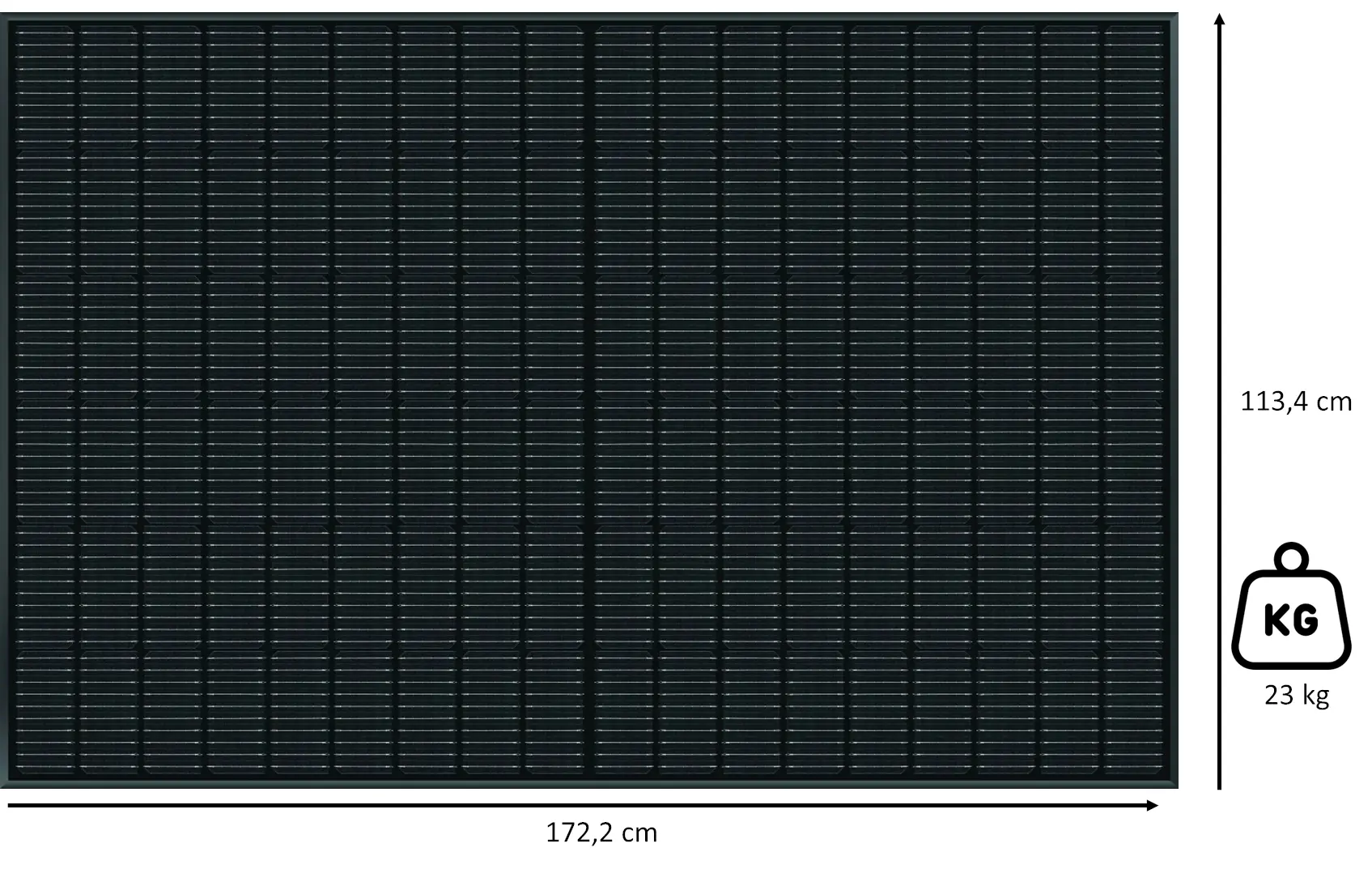 Schwaiger Solarpanel 430 Wp bifaziales PV Modul