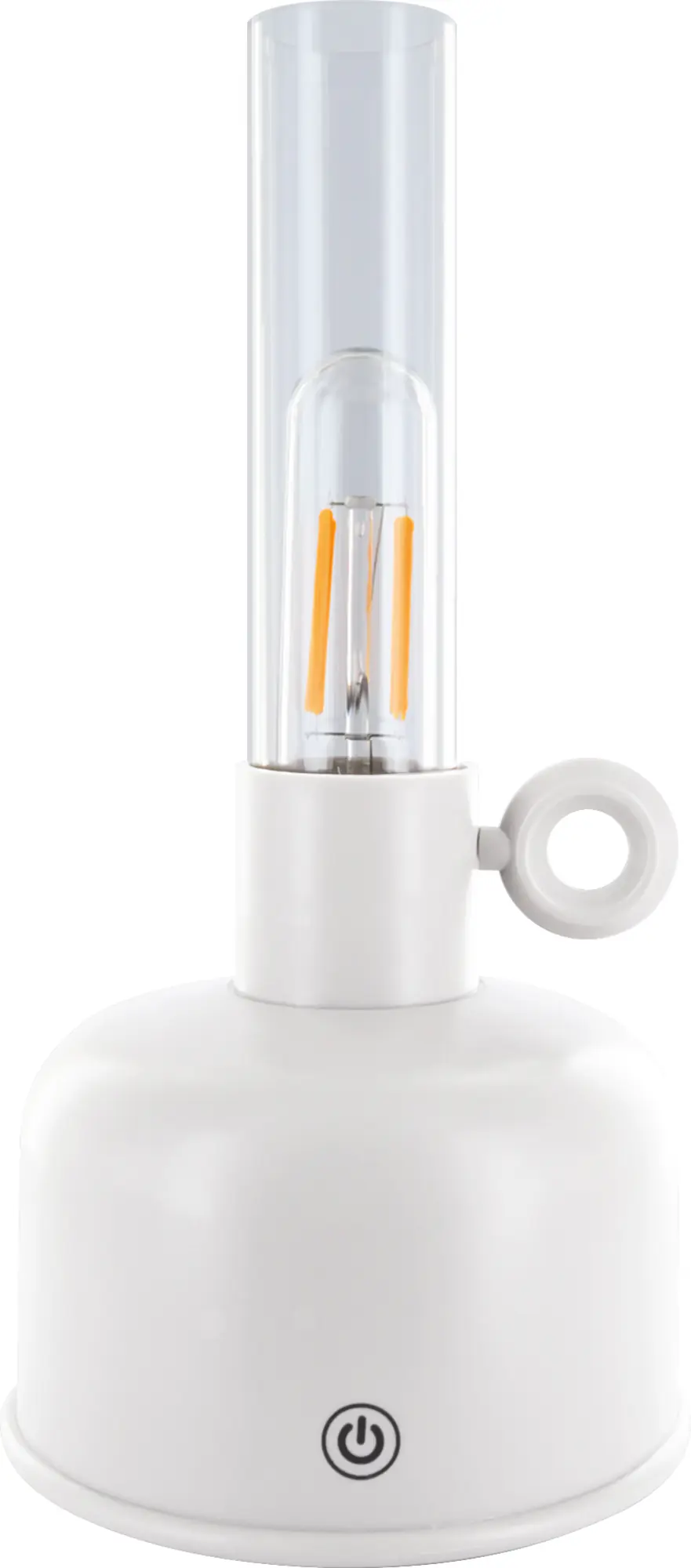 Schwaiger Akku LED Retro Tischlampe TILA3802 weiß