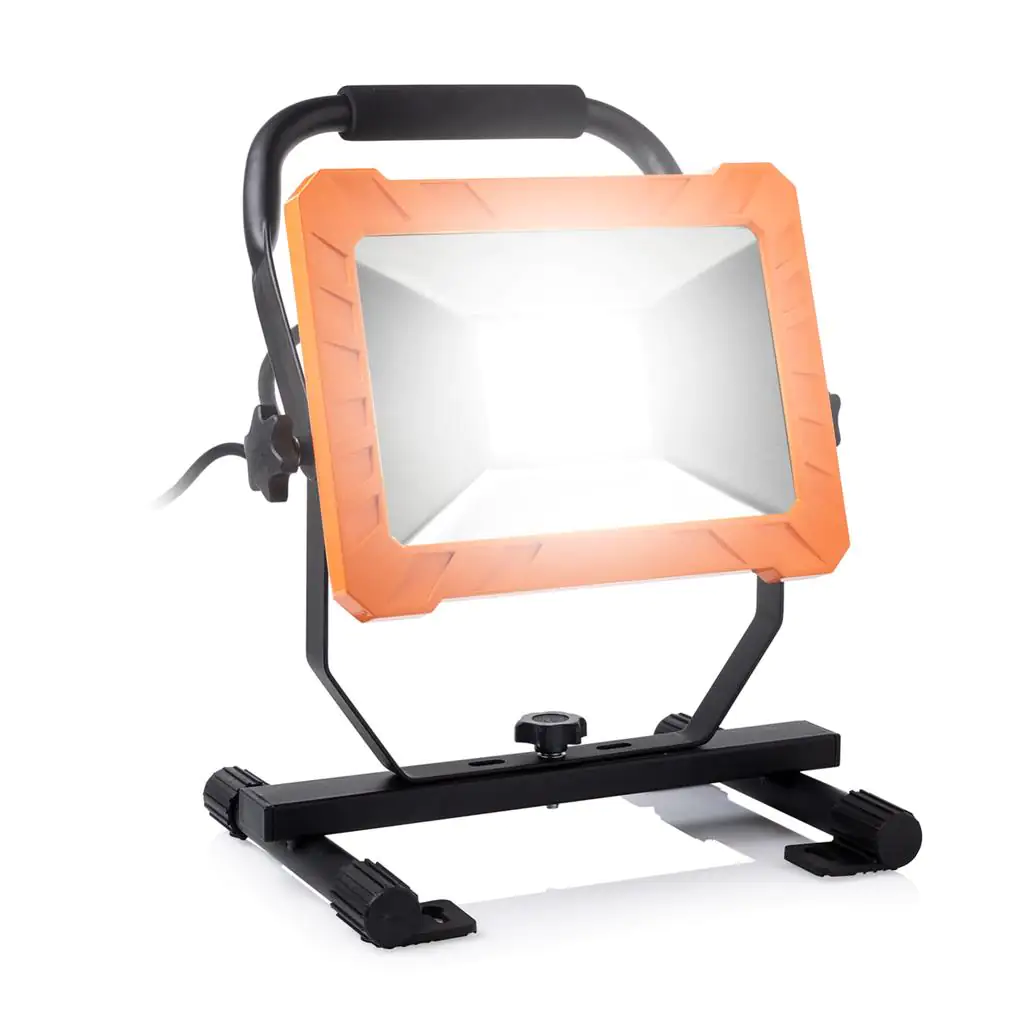 Smartwares LED Arbeitsleuchte mit Bügel 50 W, 5500 lm, Kabel 2,5 m