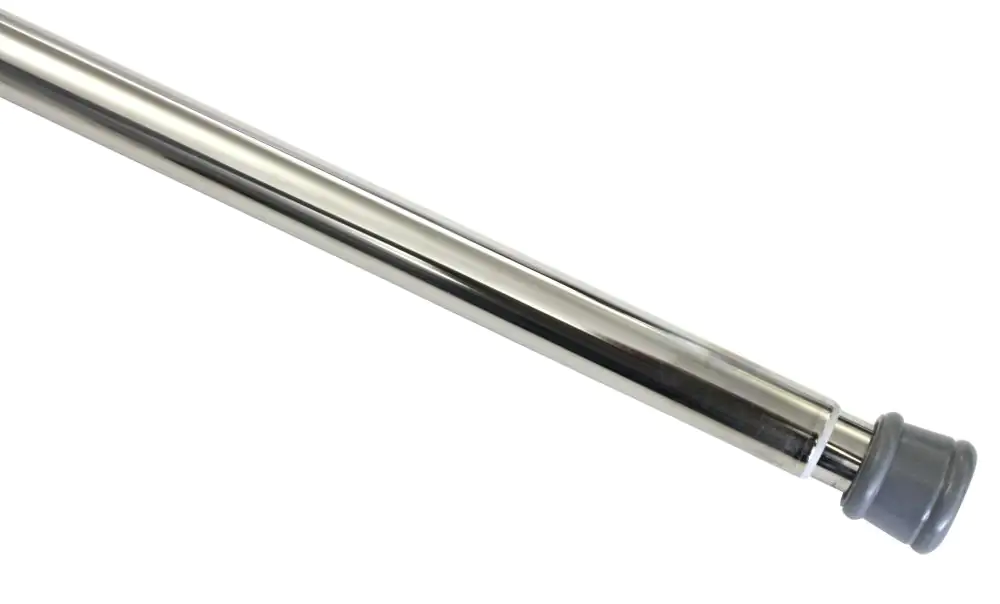 Gardinia Spannstange nickel-optik, Ø 23/26mm, ausziehbar 80 - 130 cm