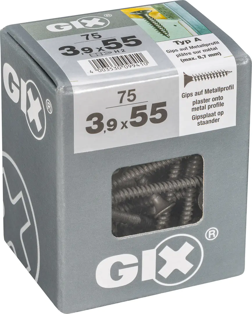 Spax Schnellbauschrauben 3.9 x 55 mm PH 2 - 75 Stk.