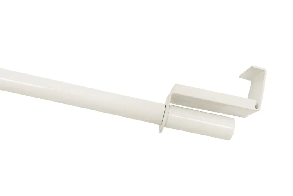 Gardinia Spannvitrage weiß, Ø 9 mm, ausziehbar 90-130 cm