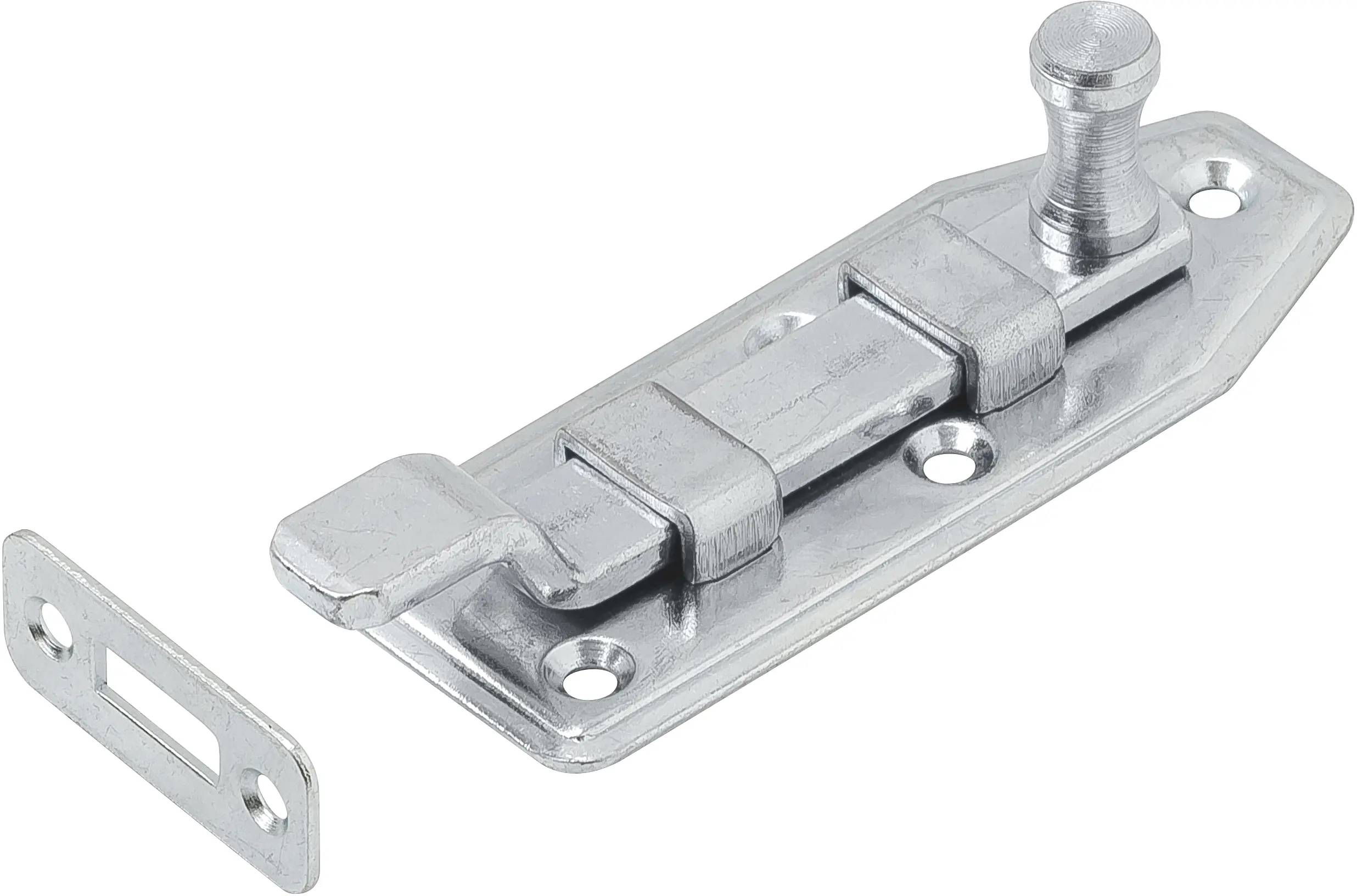 Vormann Fensterriegel  verzinkt 80 x 30 mm gekröpfte Form