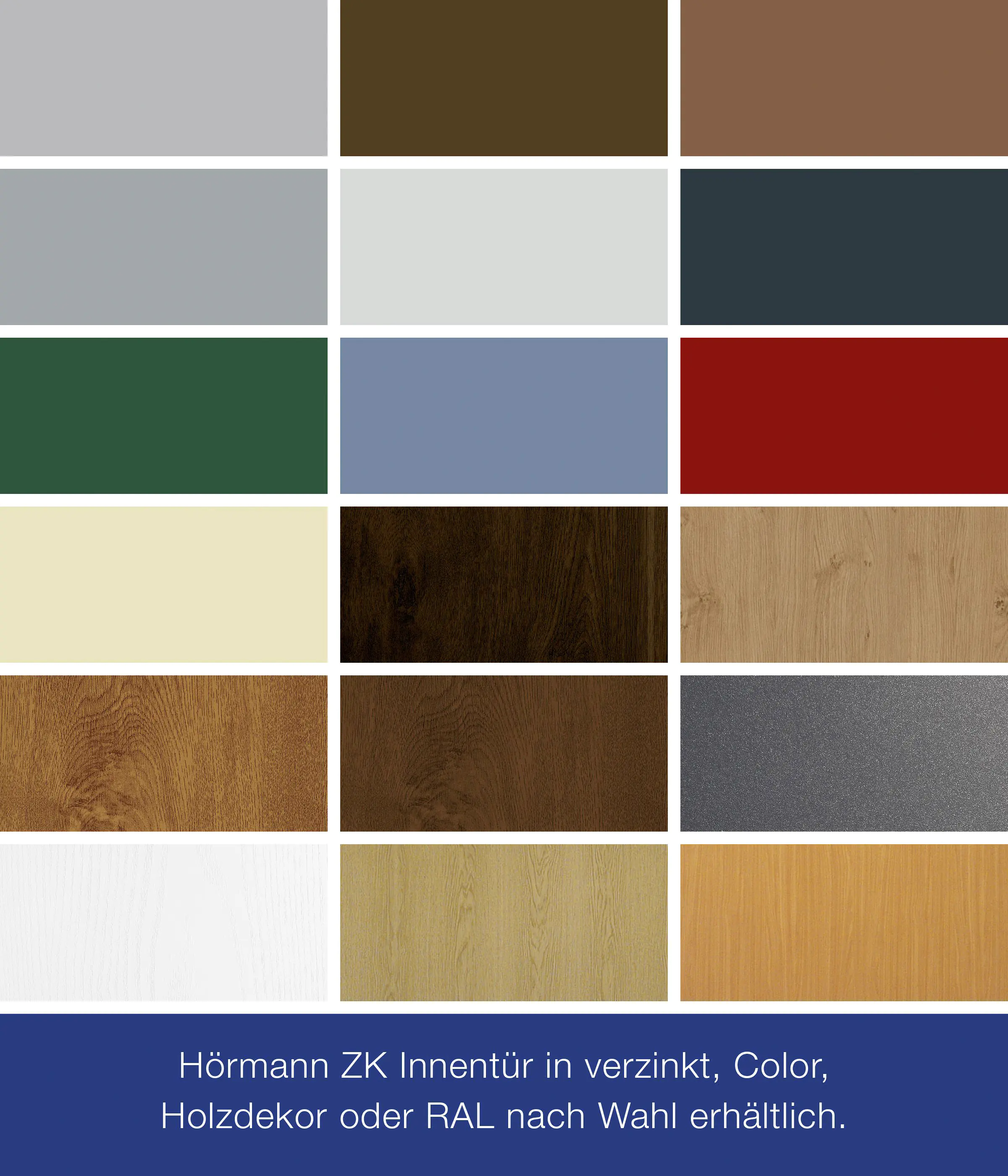 Hörmann Innentür ZK verzinkt 62,5 x 200 cm DIN rechts