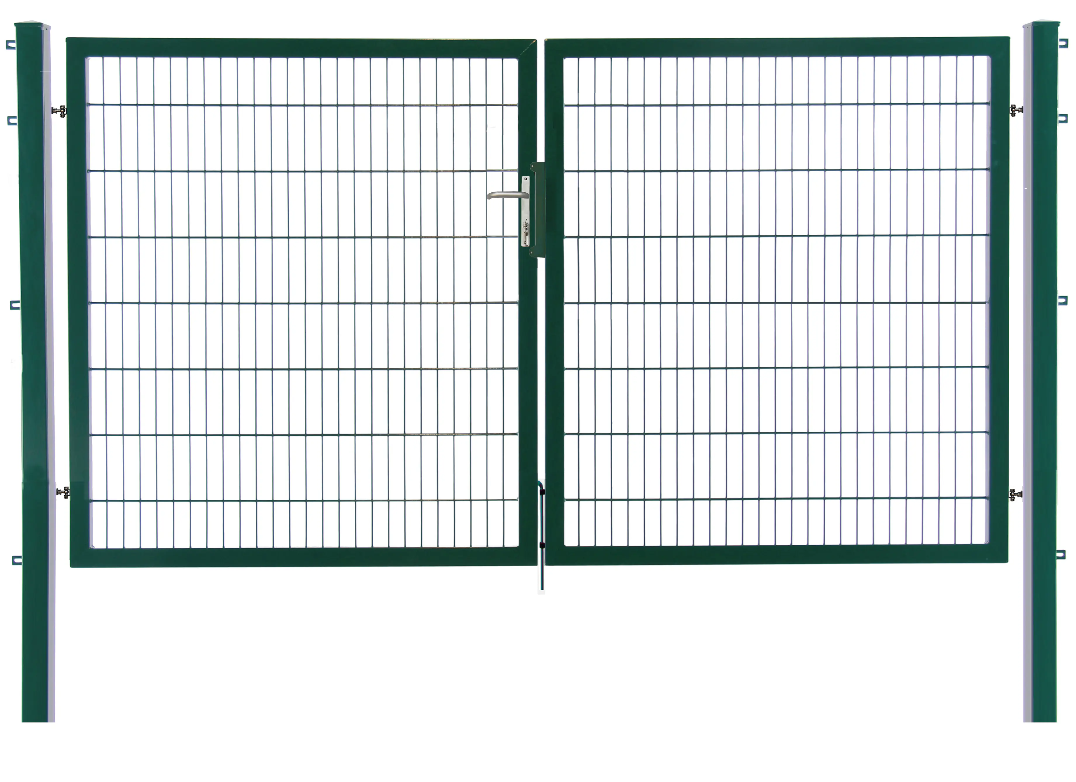 Floraworld Gartentor doppelflügelig Premium 300 x 160 cm moosgrün