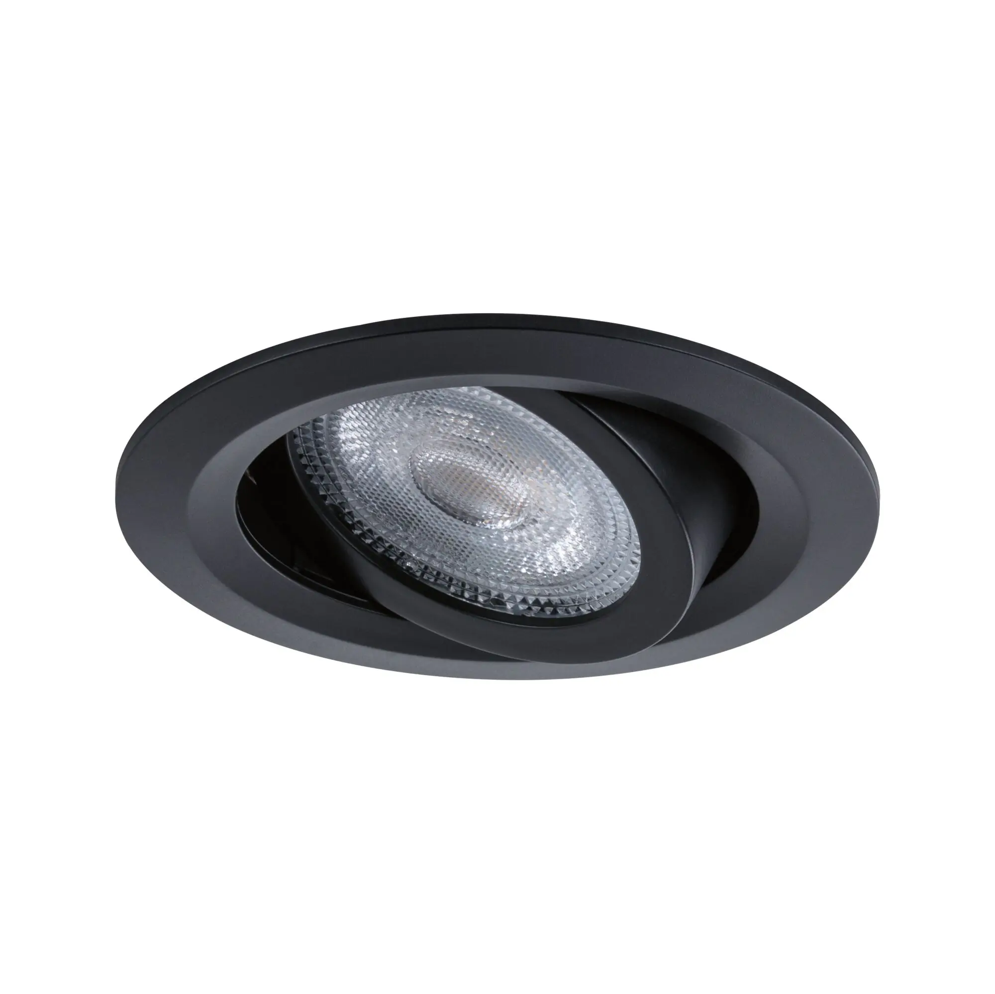 Paulmann LED-Einbauleuchte Fixed 3er Set 585 lm Ø 8,2 cm warmweiß schwarz