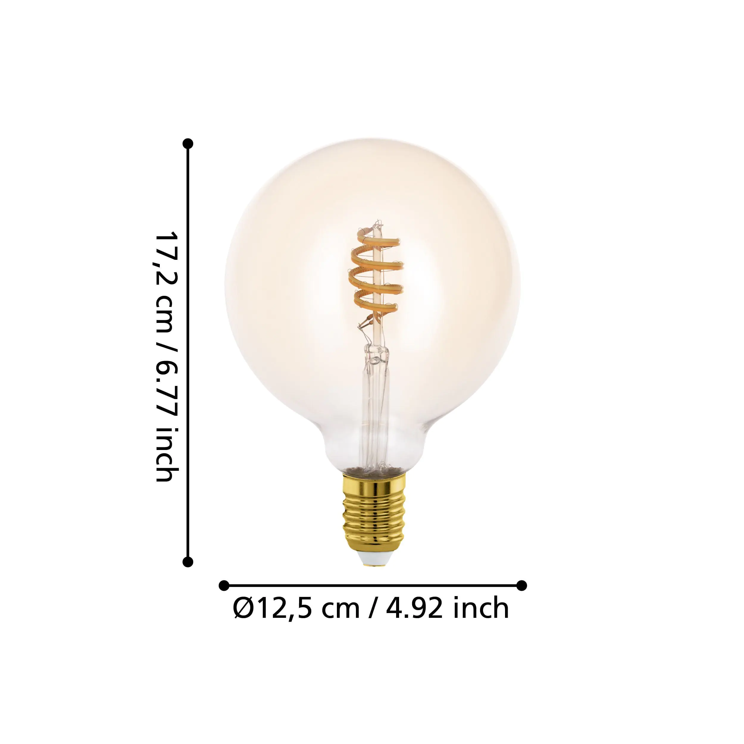 Eglo Connect LED Leuchtmittel-Z G125 Globeform E27 5,5 W Smart connect Z