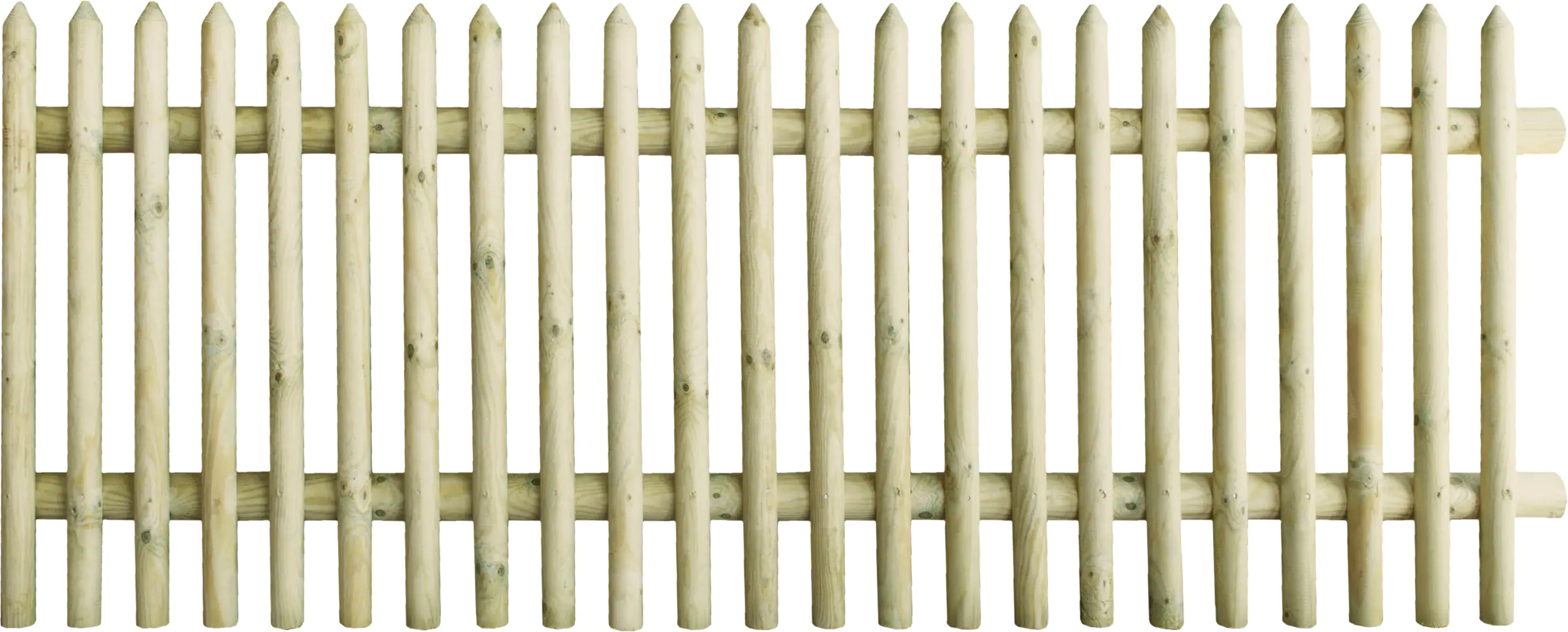 Senkrechtzaun 250 x 80 cm, kesseldruckimprägniert